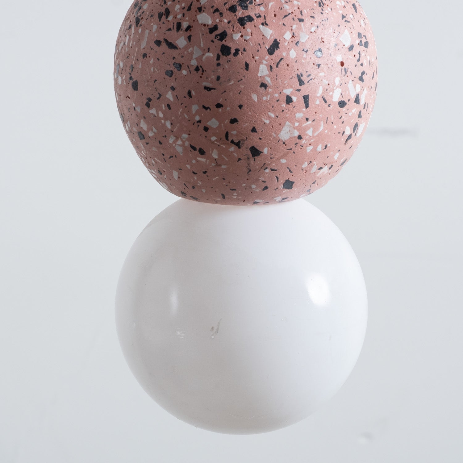 Bubble Pembe Seramik Sarkıt 0488