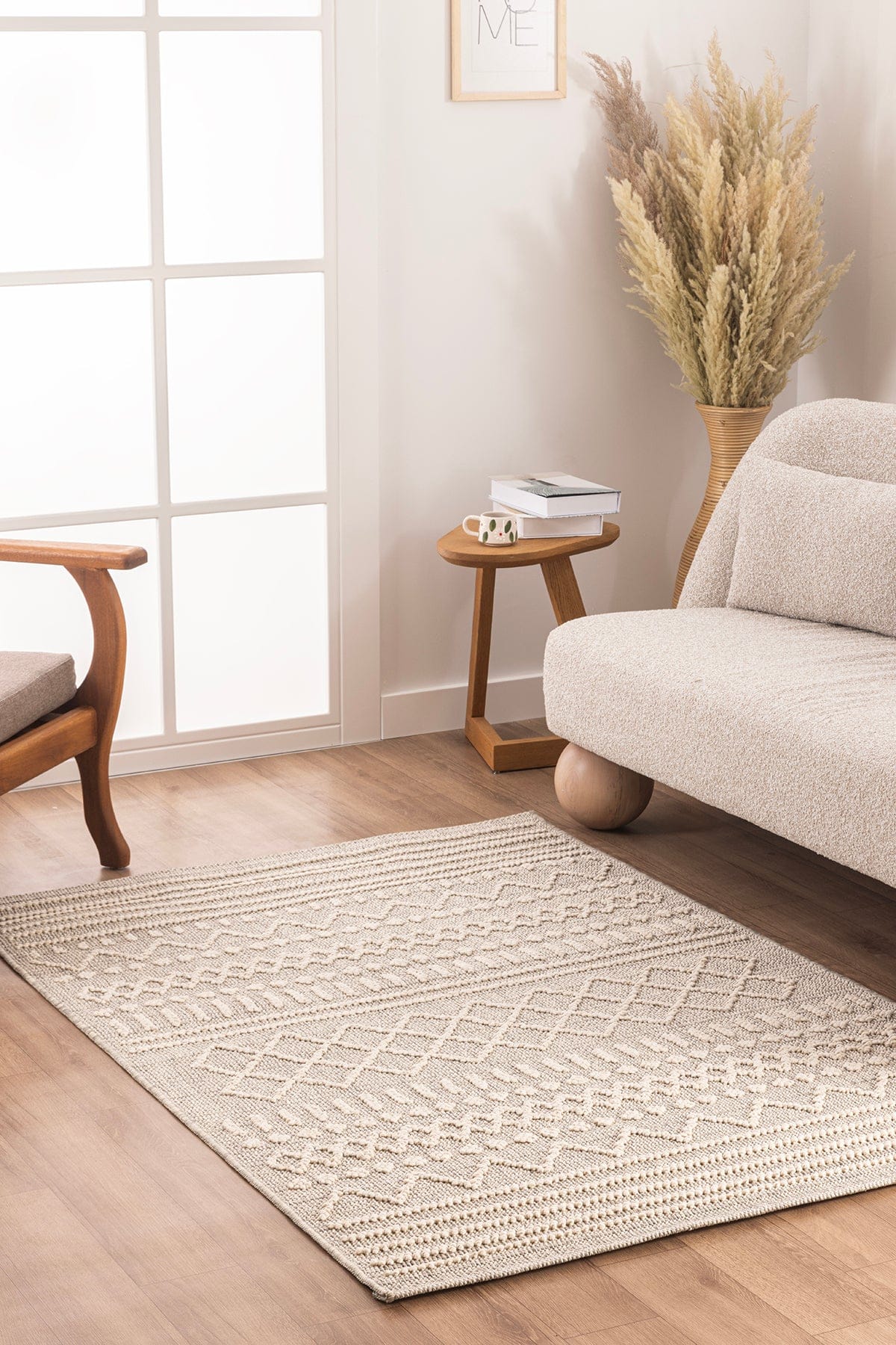 Alba Grey Non-Shedding Rug 19237A