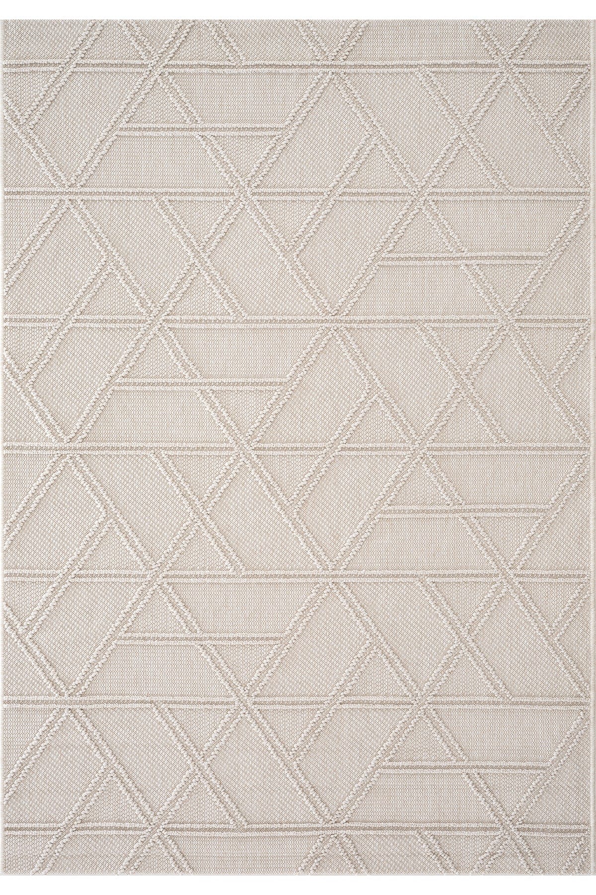 Alba Cream Non-Shedding Rug 19241A