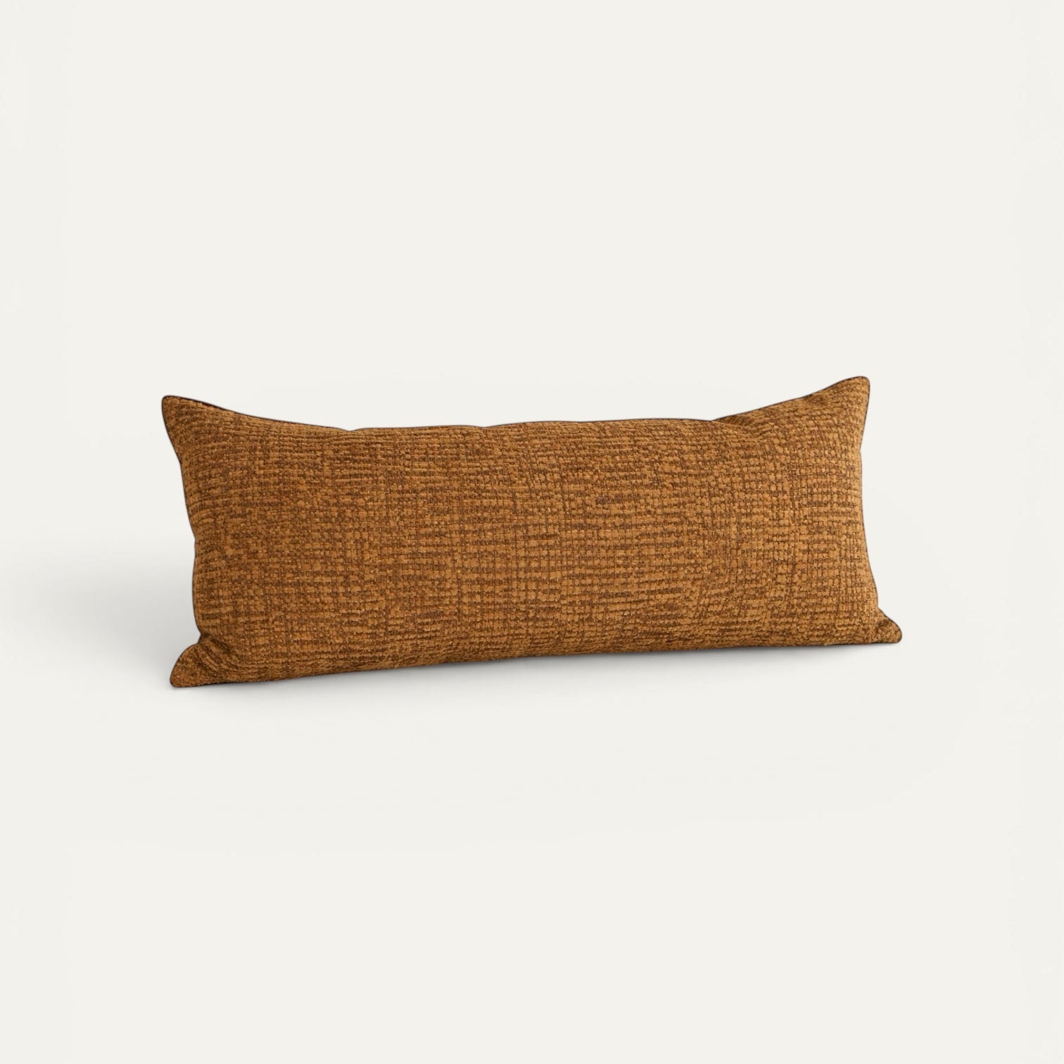Anola Orange Lumbar Pillow Cover