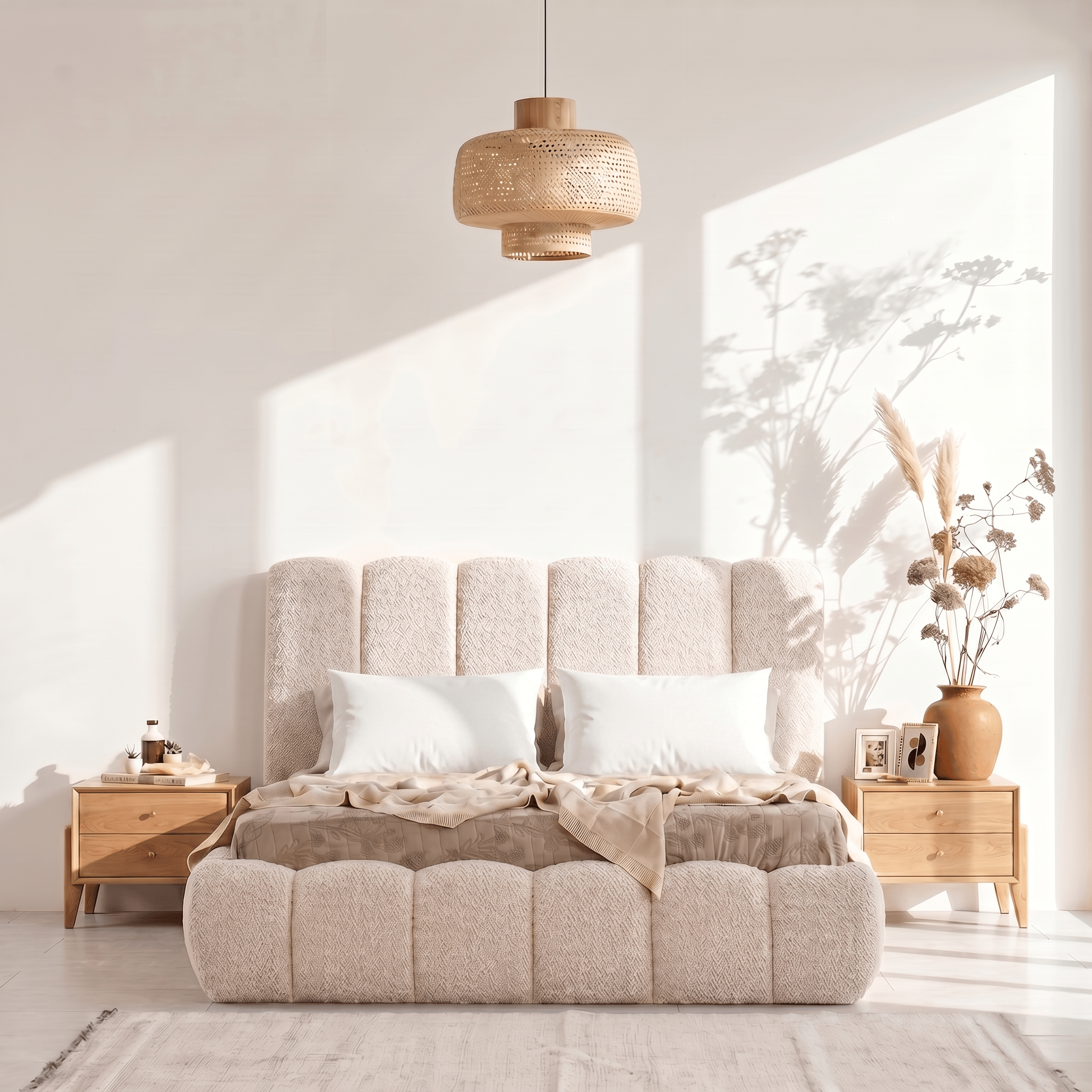 Blena Storage Bed Wood