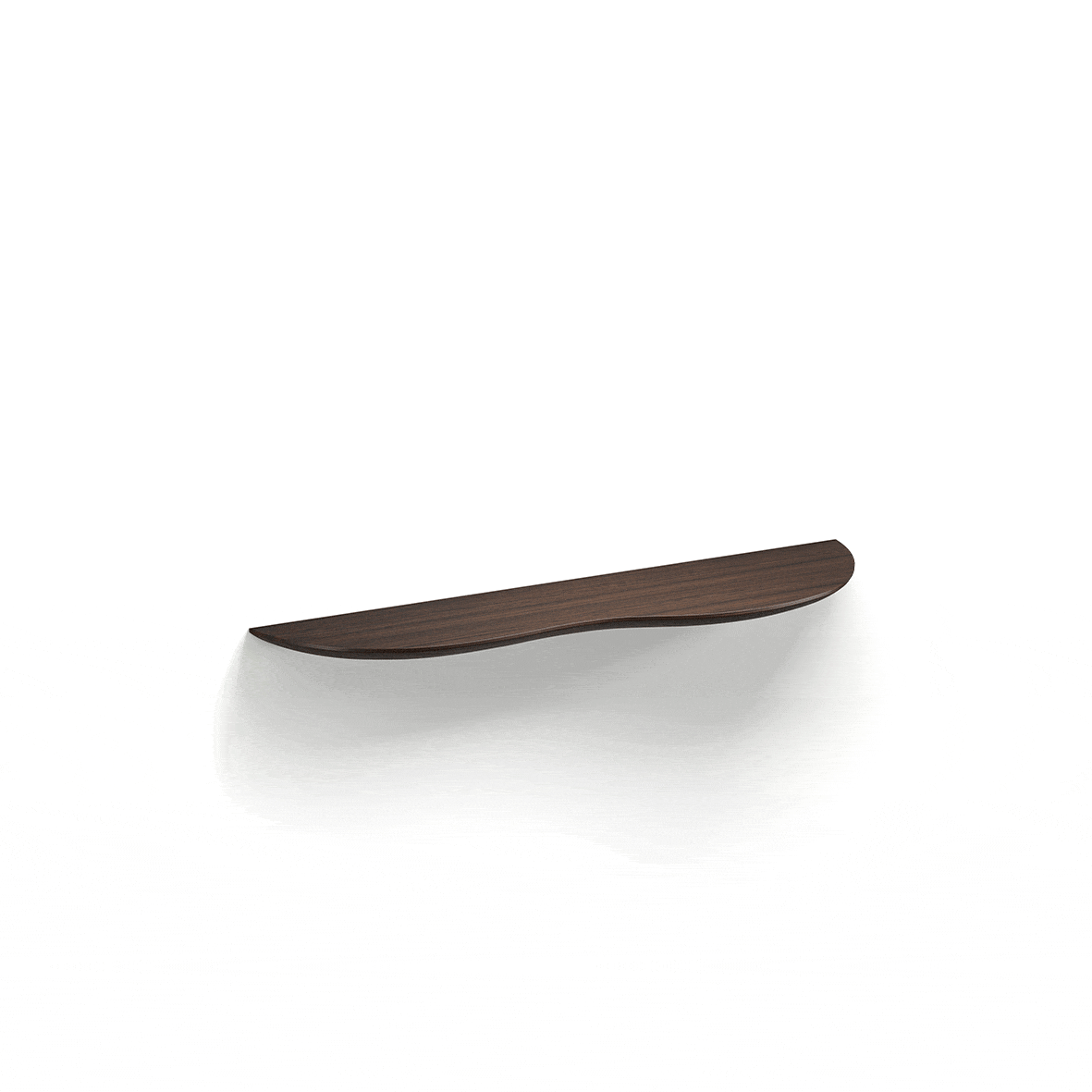 Blob Koyu Meşe Raf 80 cm Sağ