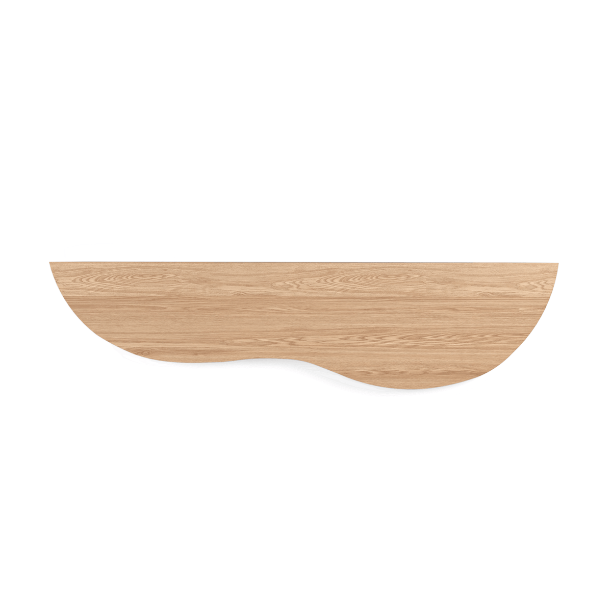 Blob Raf 80 cm Sağ - Meşe