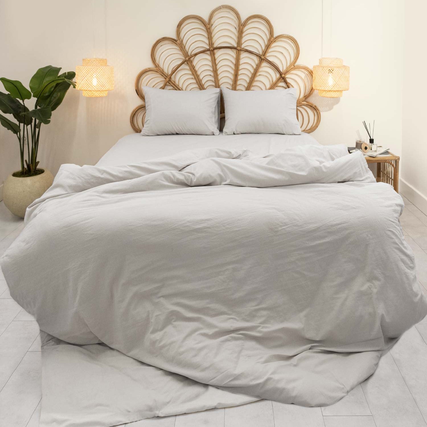 Calmo Silver Çift Kişilik Nevresim Takımı 200x220 9563A