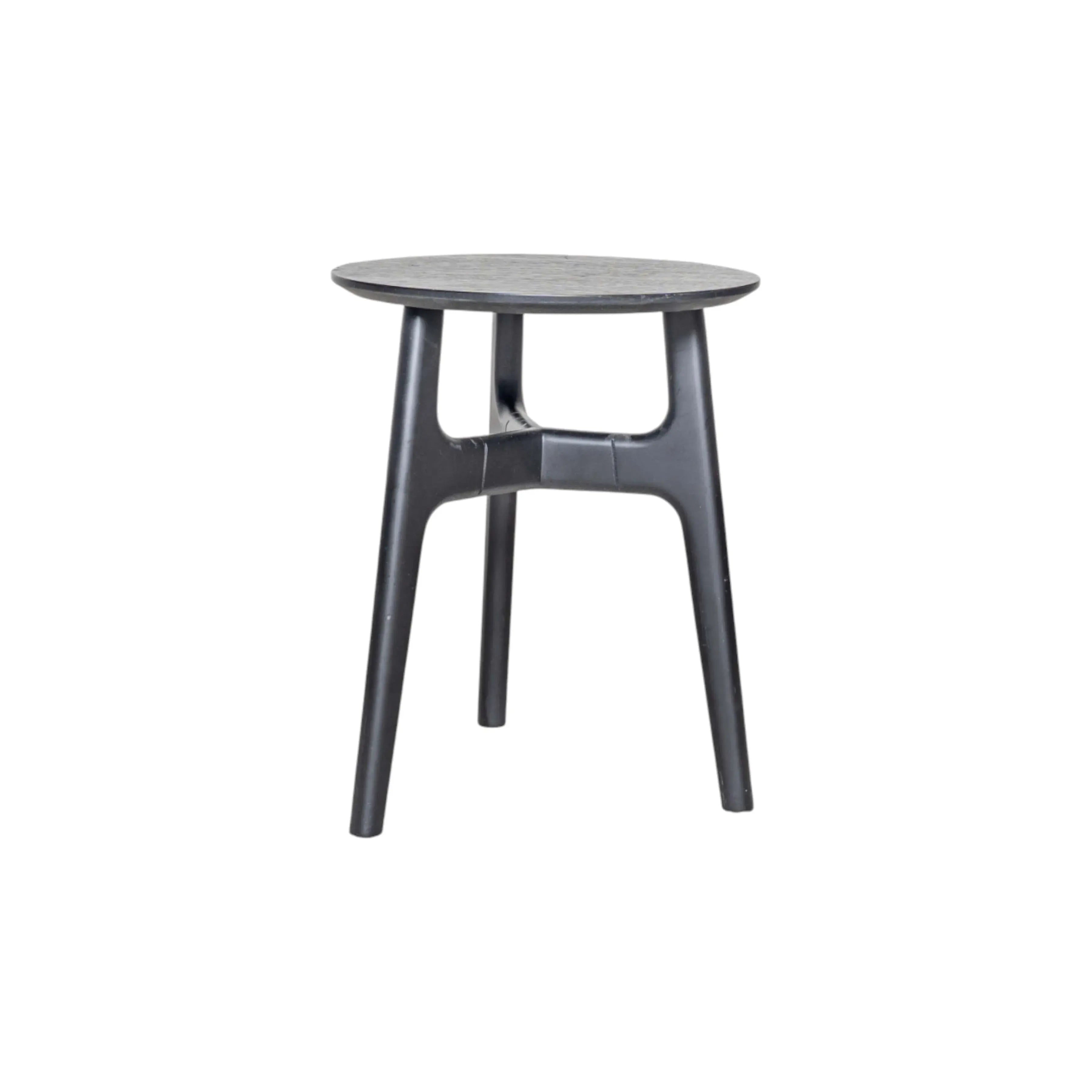 Casablanca Meşe Yan Sehpa Ahşap Siyah 11080