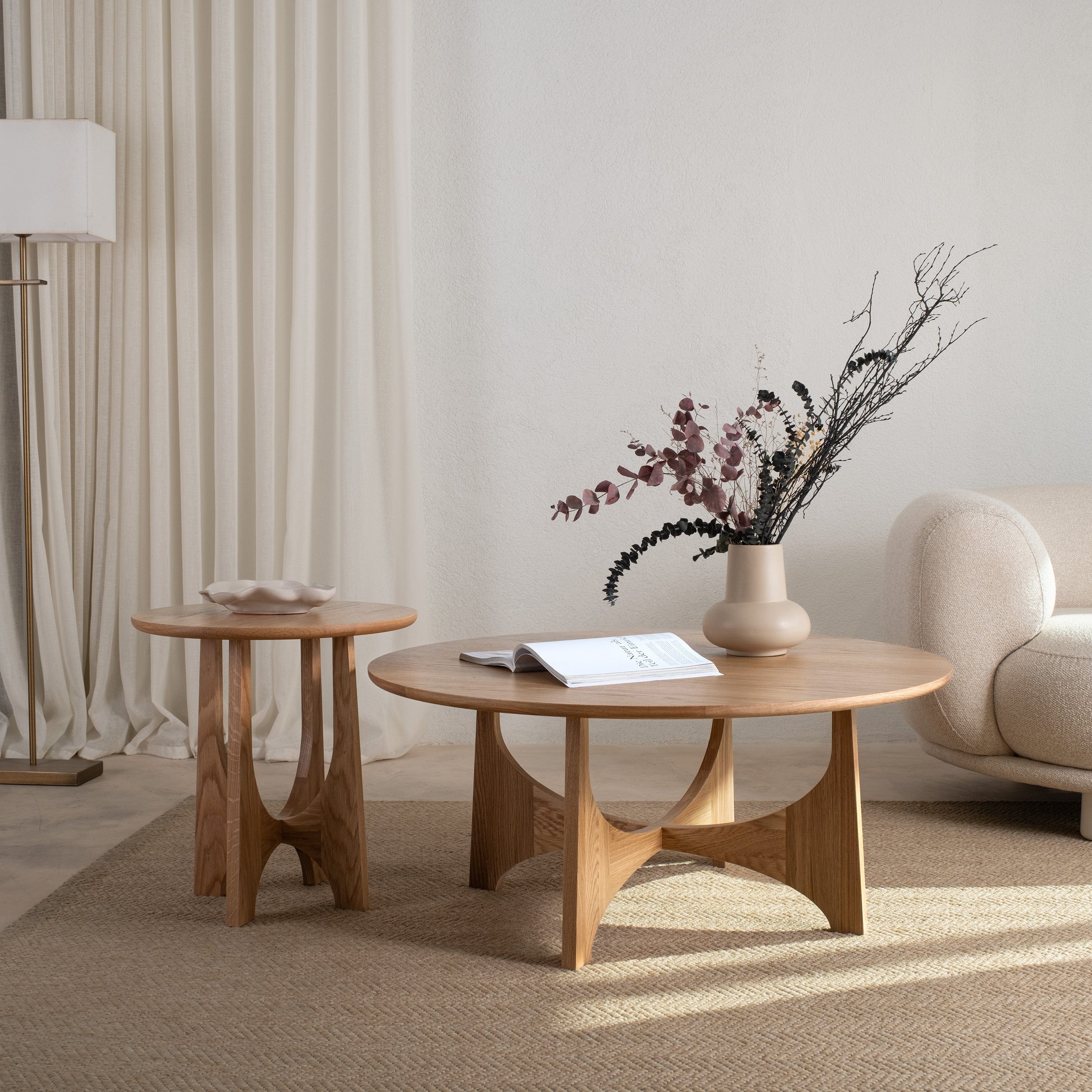 Cassy Yan Sehpa Ahşap