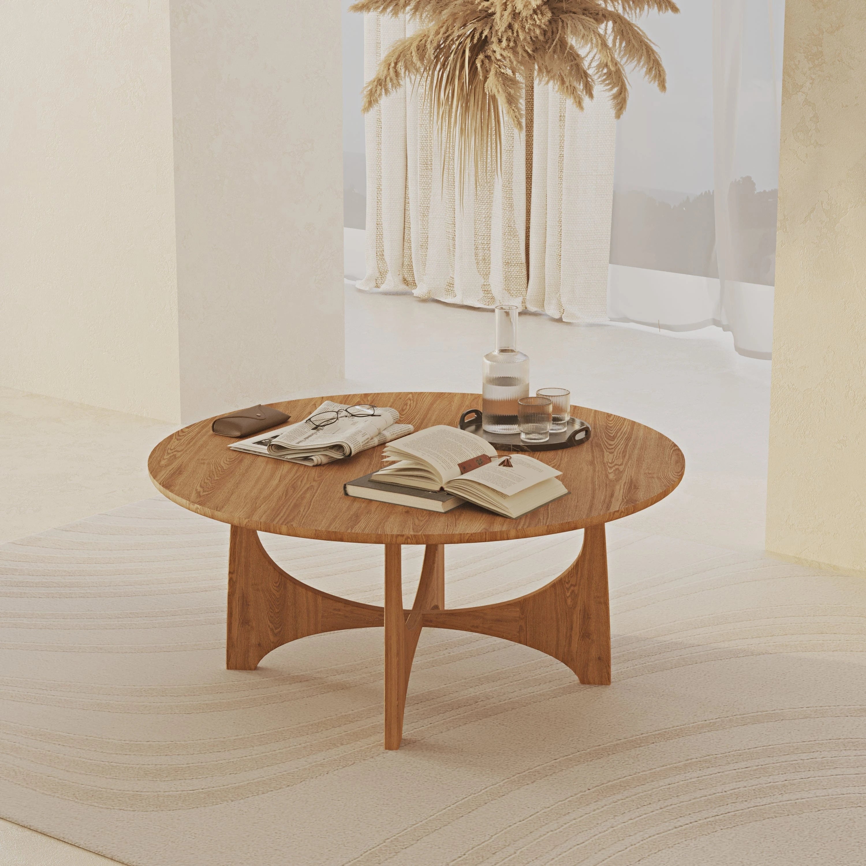 Cassy Orta Sehpa Ahşap