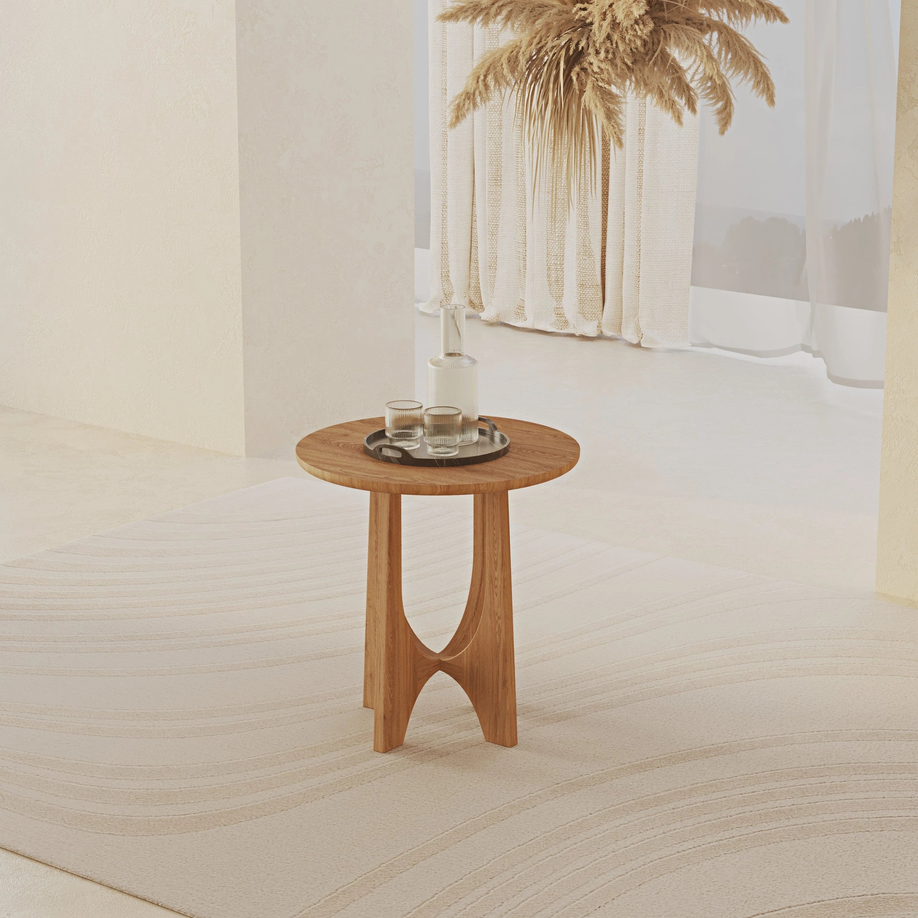 Cassy Yan Sehpa Ahşap