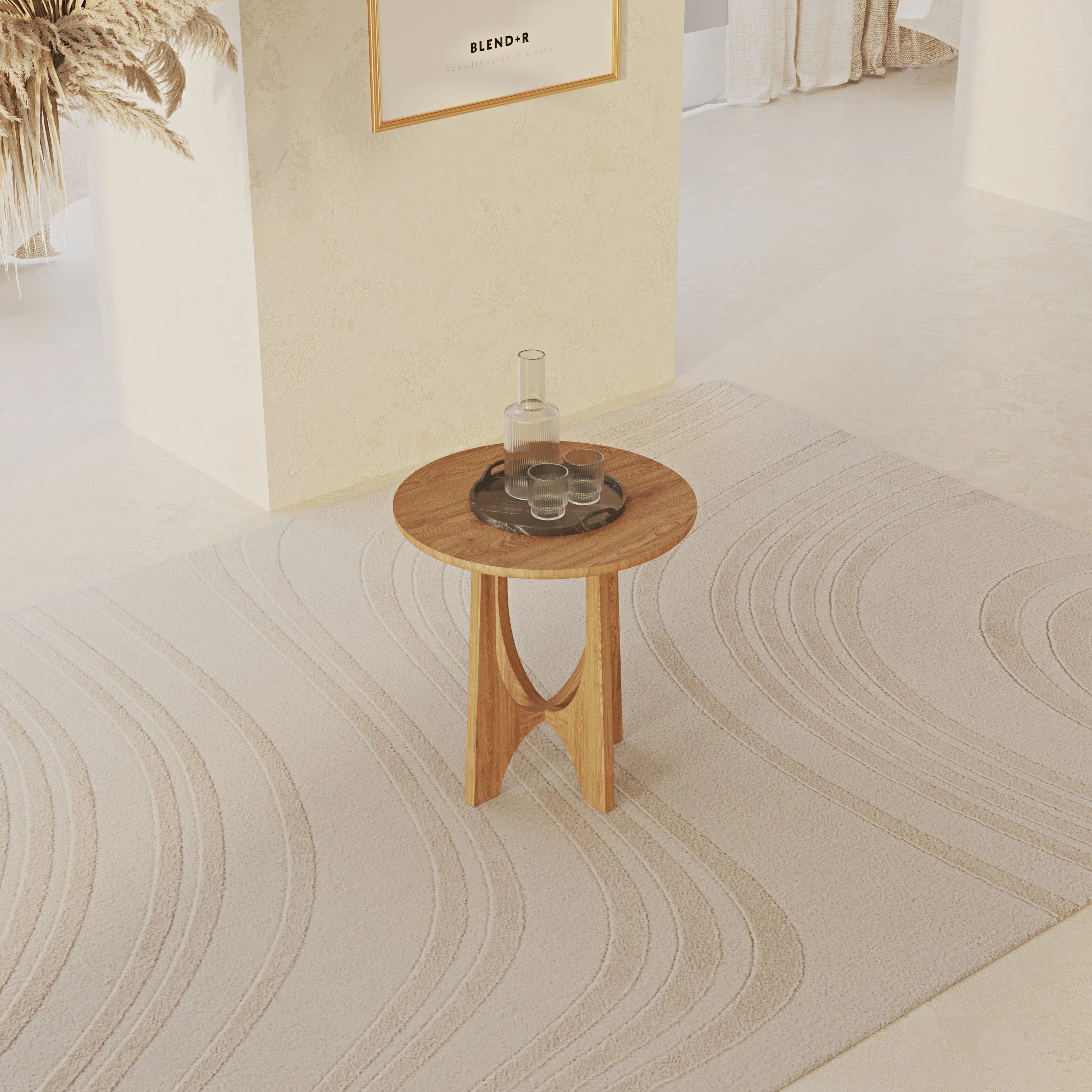 Cassy Yan Sehpa Ahşap