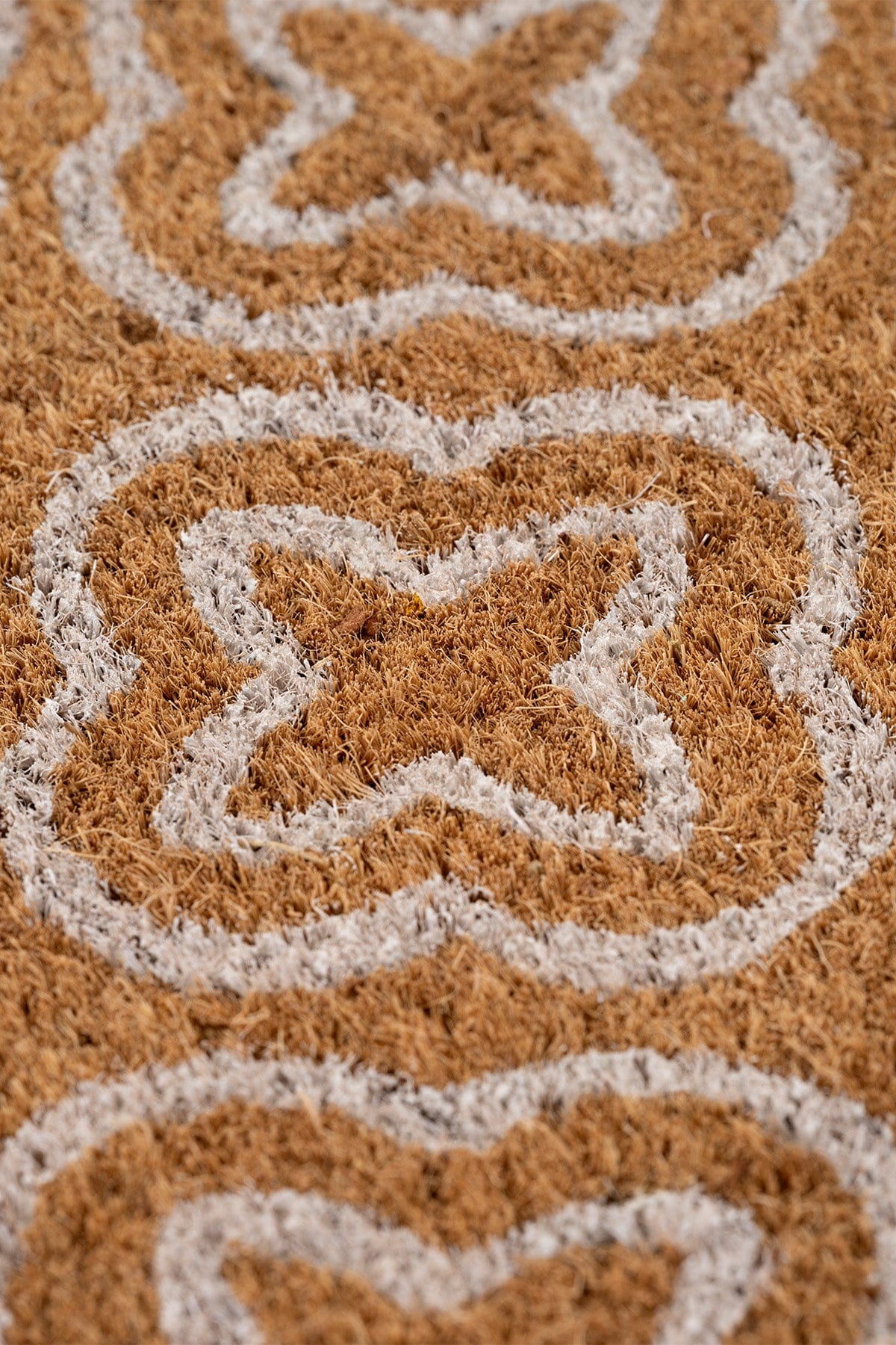 Coco Patterned Coir Door Mat 40x60 3683