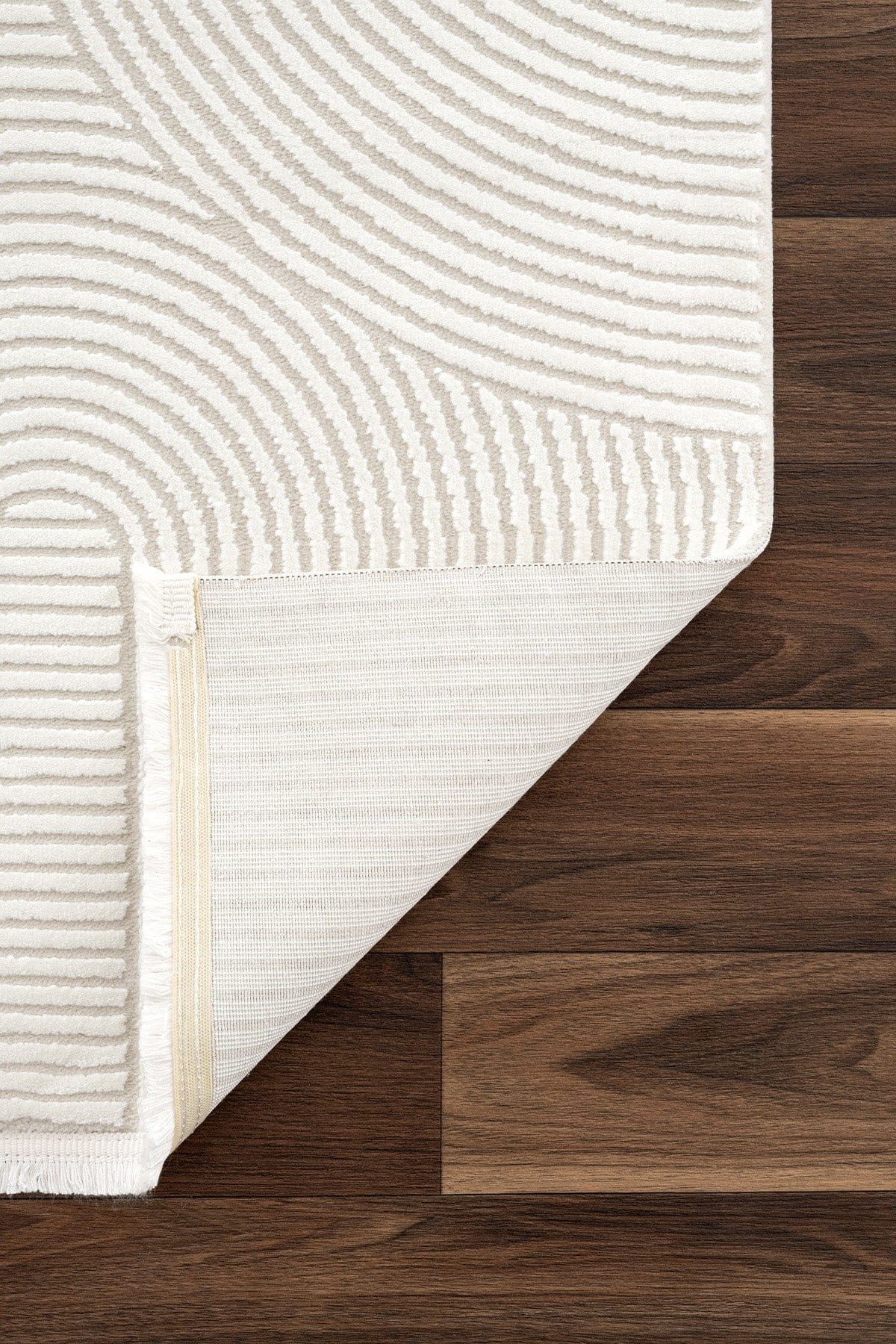 Farahan White Non-Shedding Rug A0861A