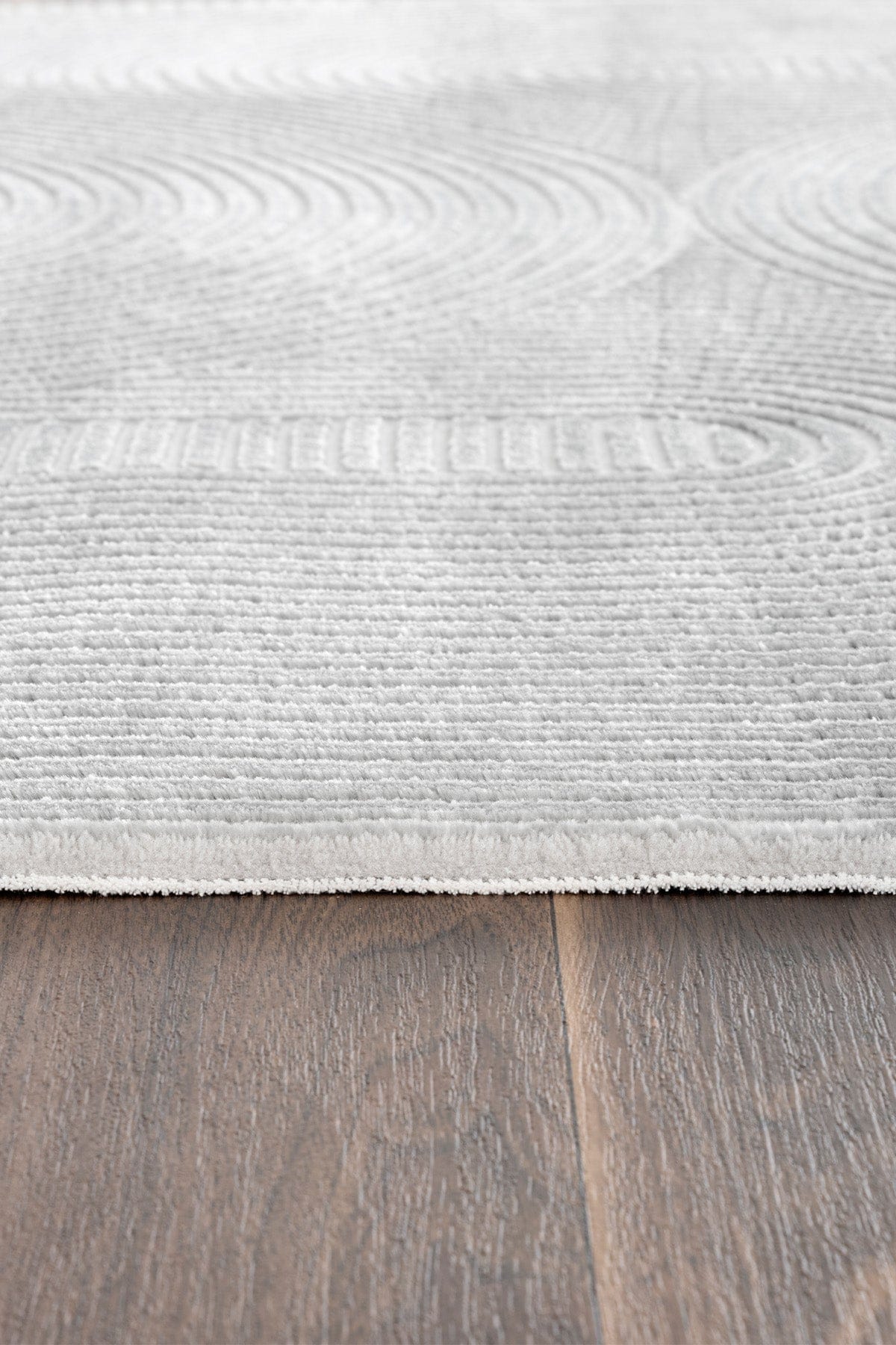 Farahan Grey Geometric Patterned Rug A0861A