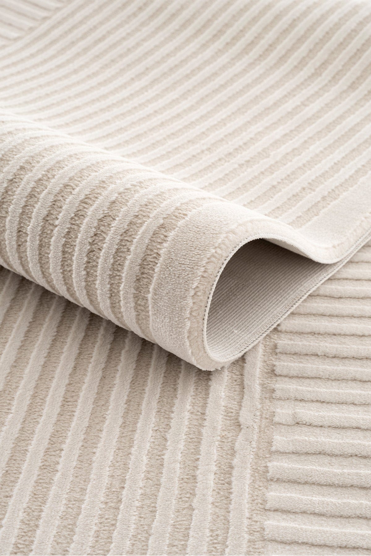 Farahan Krem Tarçın Geometrik Desenli Halı A0859A