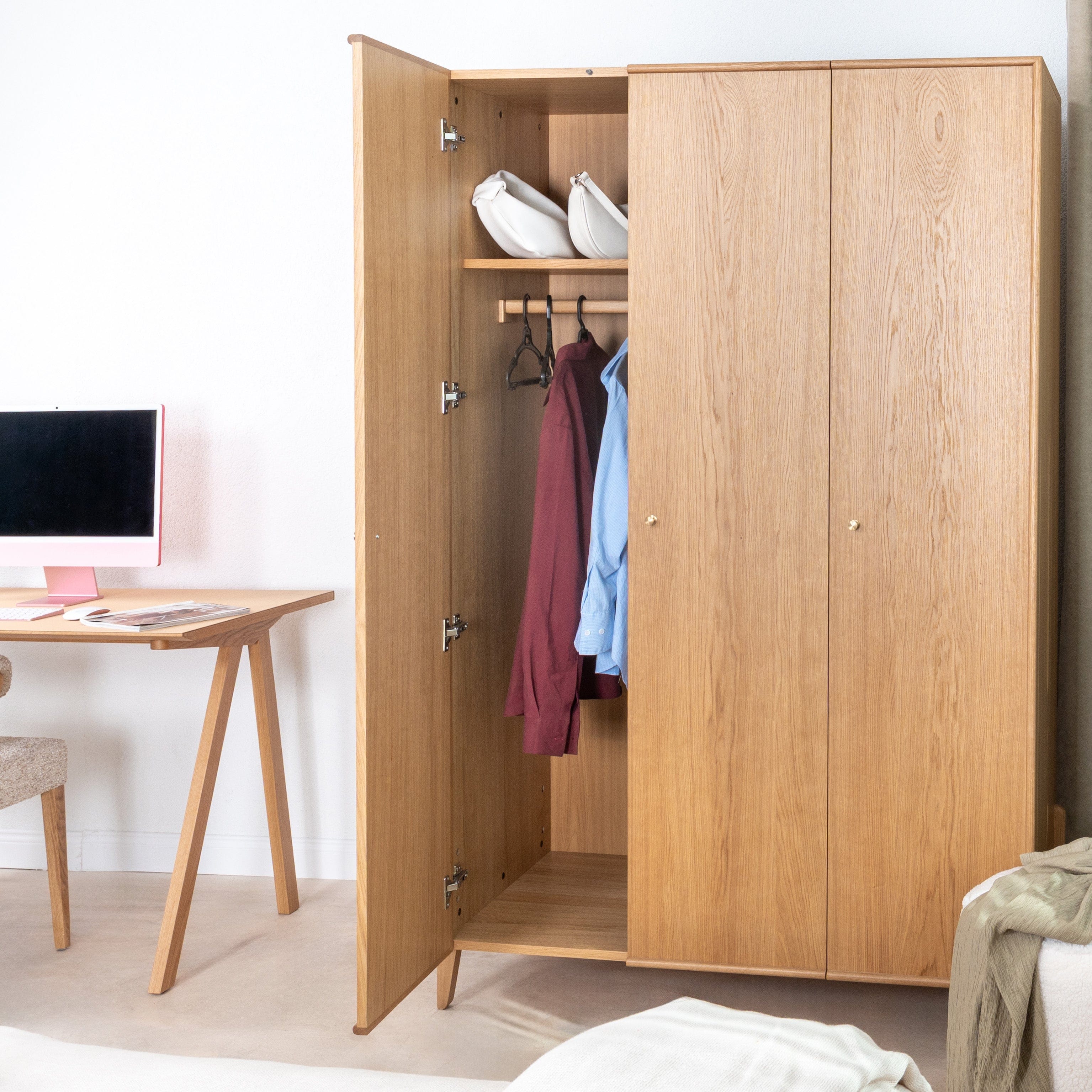 Fil Gardırop 3 Kapaklı