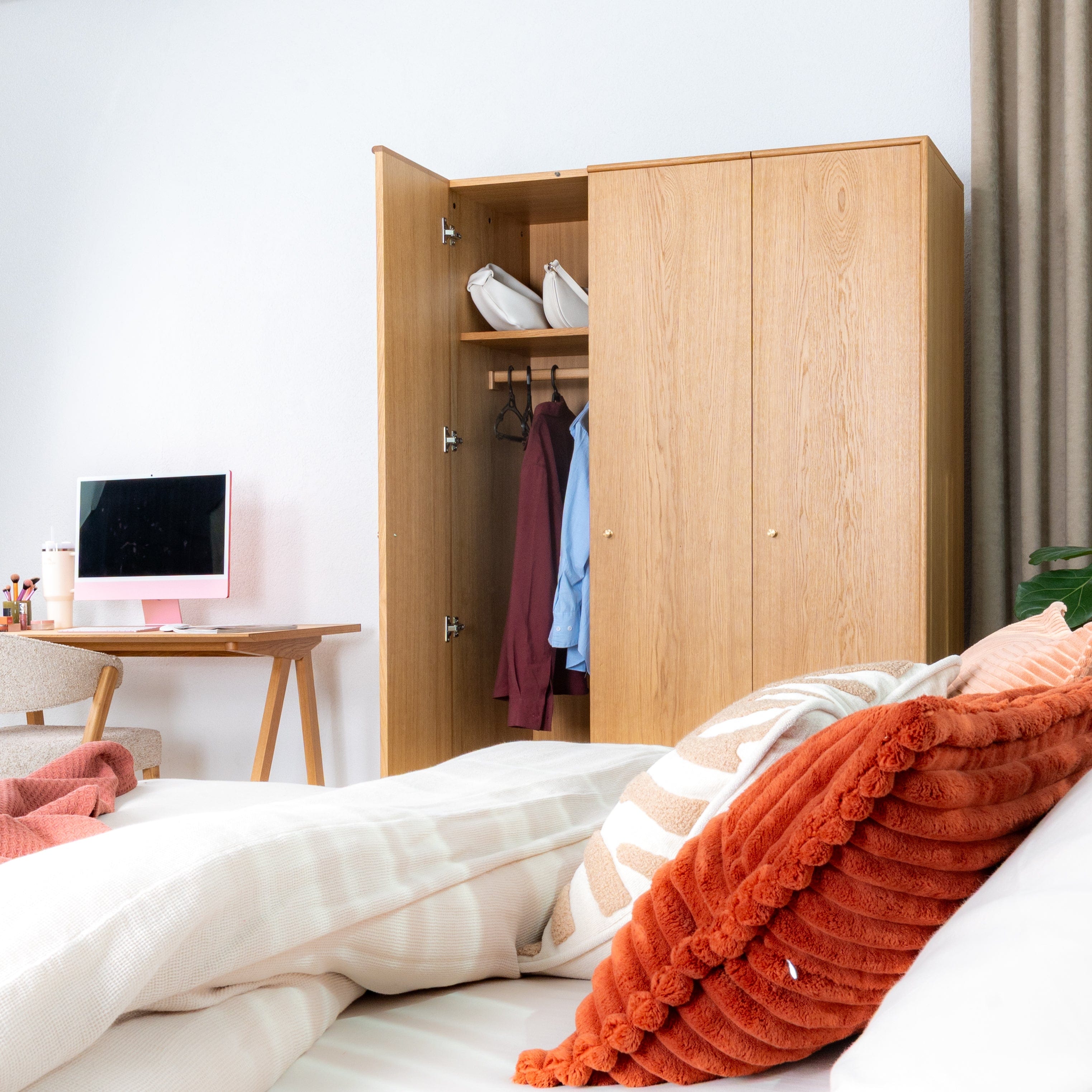 Fil Gardırop 3 Kapaklı