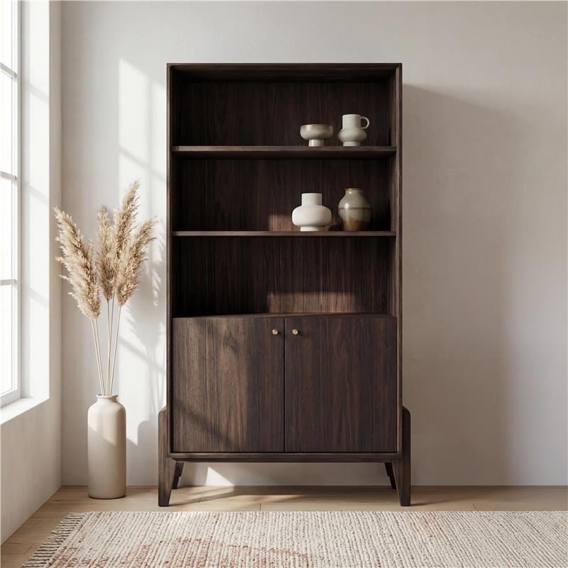 Elephant Bay Oak Display Cabinet