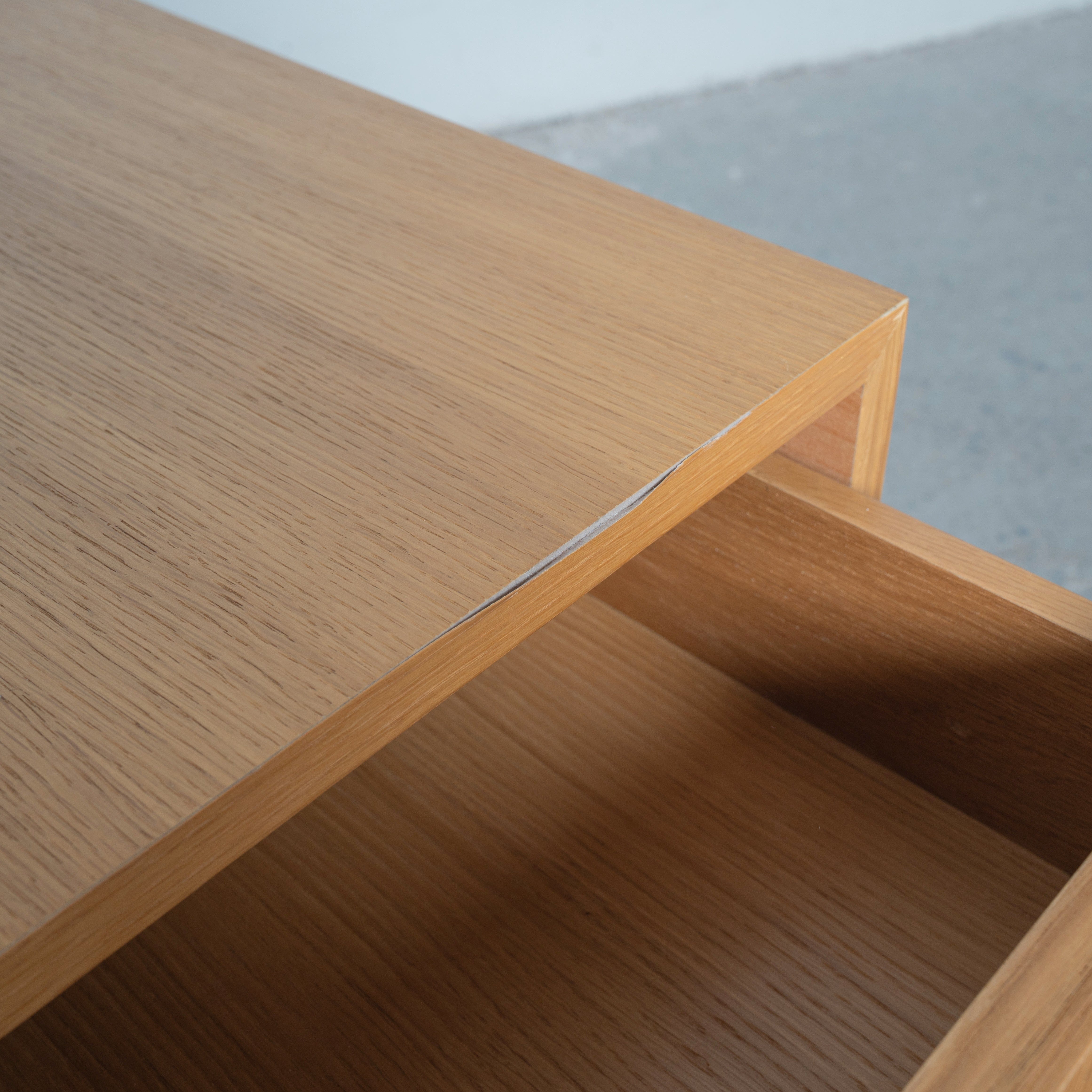 Fil Meşe Komodin 2 Çekmeceli Ahşap Meşe 10580