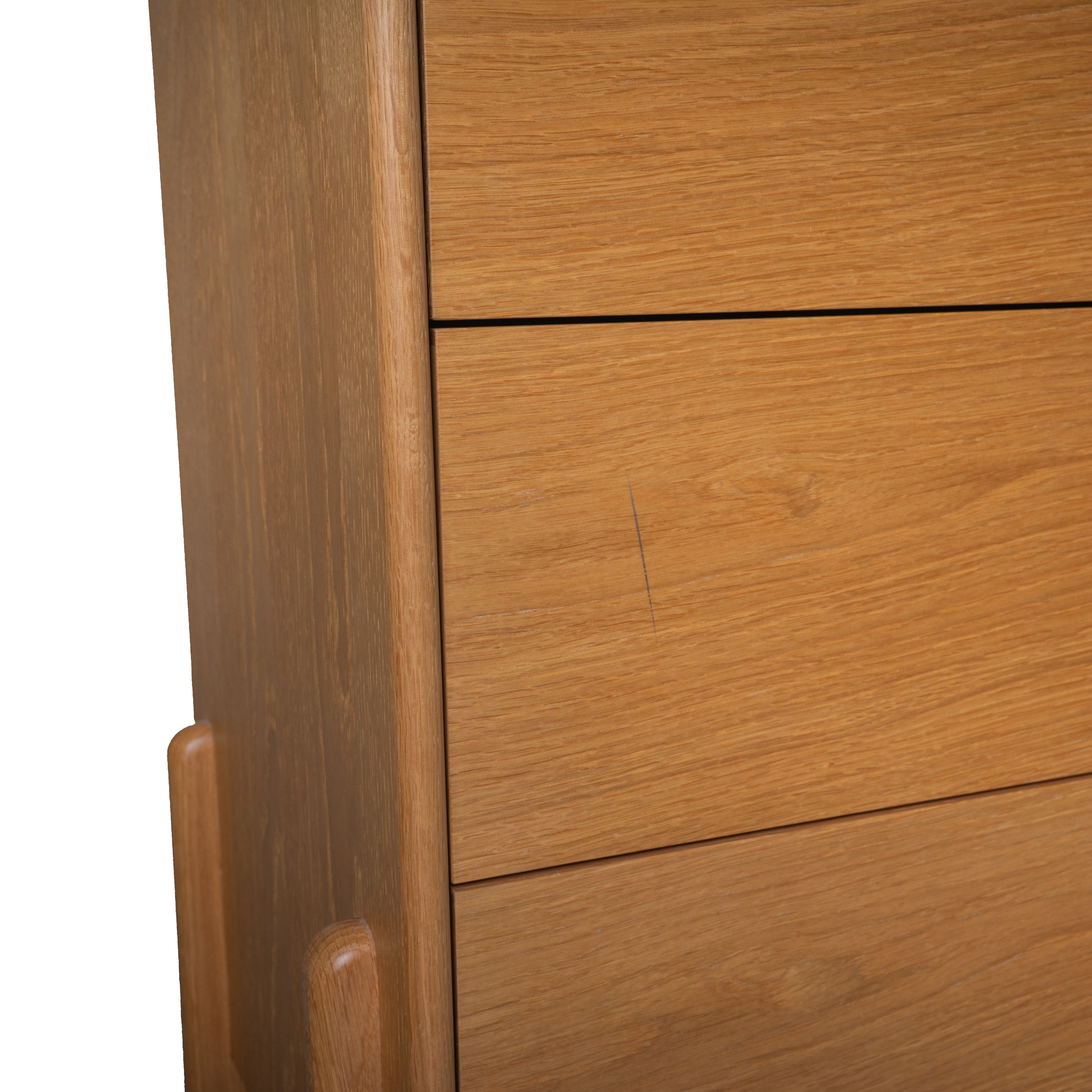 Fil Meşe Şifonyer 3 Çekmeceli Ahşap 10583