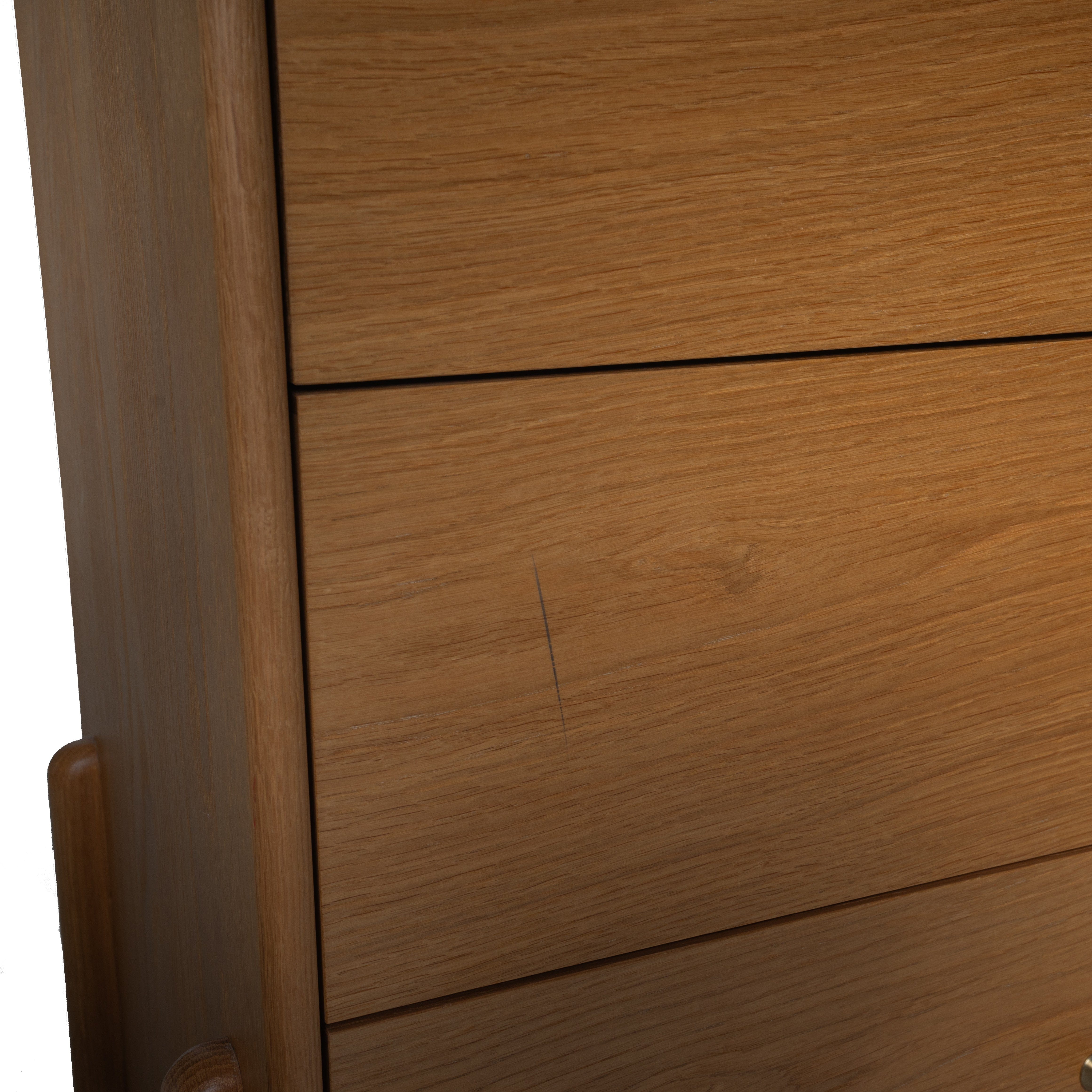 Fil Meşe Şifonyer 3 Çekmeceli Ahşap 10583