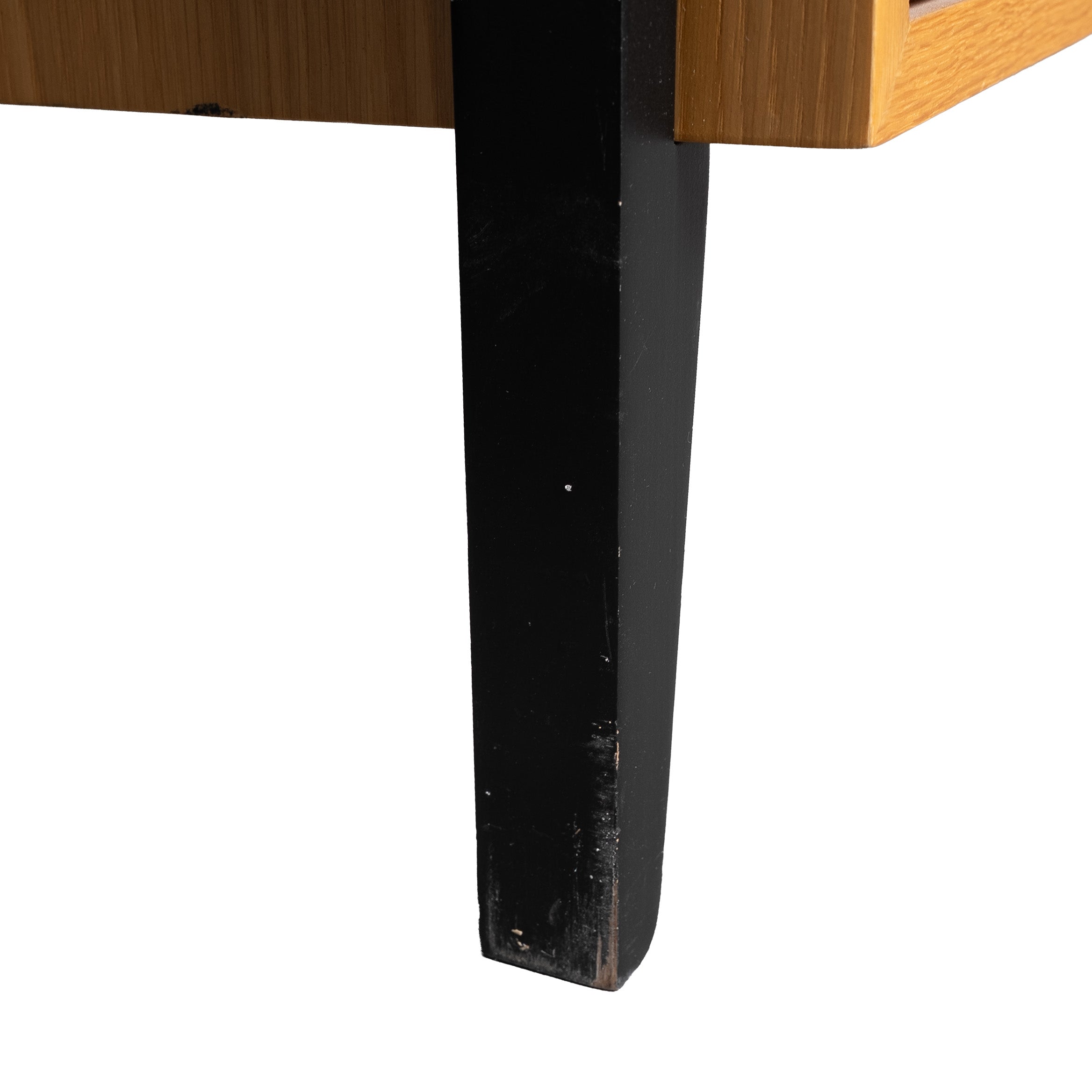 Fil Meşe TV Sehpası 140 cm Ahşap Meşe & Siyah 10549