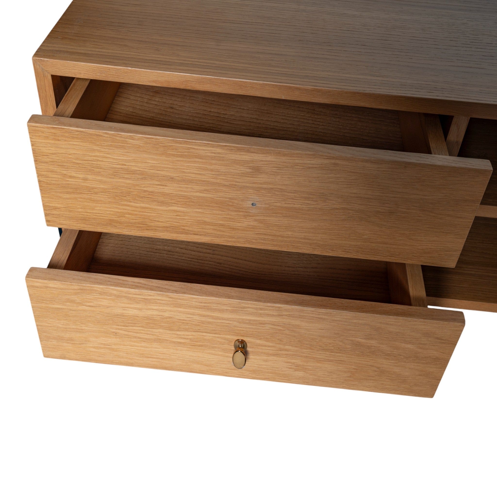 Fil Meşe TV Sehpası 140 cm Ahşap Meşe & Siyah 11109