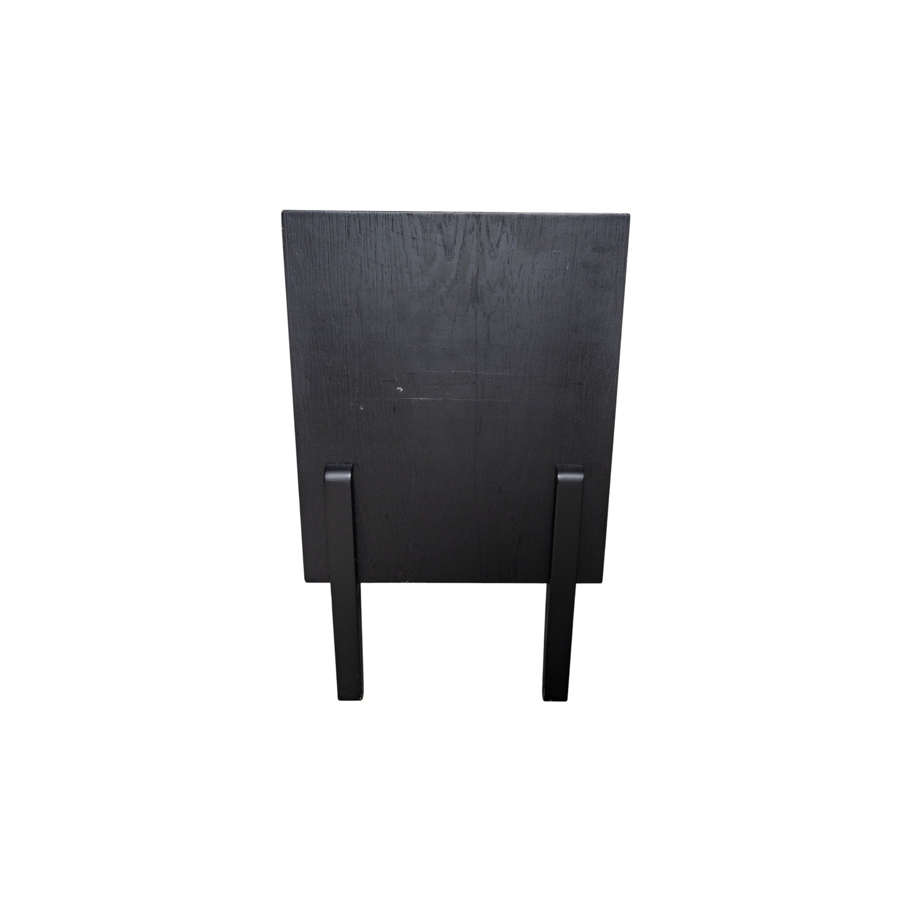 Fil Siyah Komodin 3 Çekmeceli Ahşap 11083