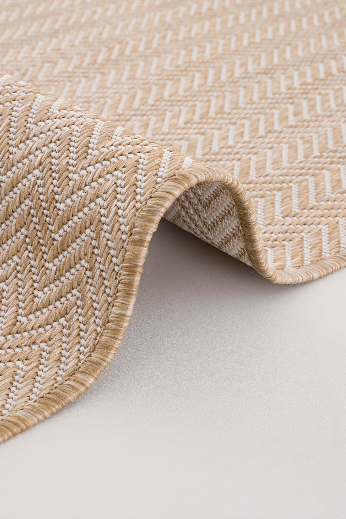 Fresco Ecru Natural Washable Rug 20522A