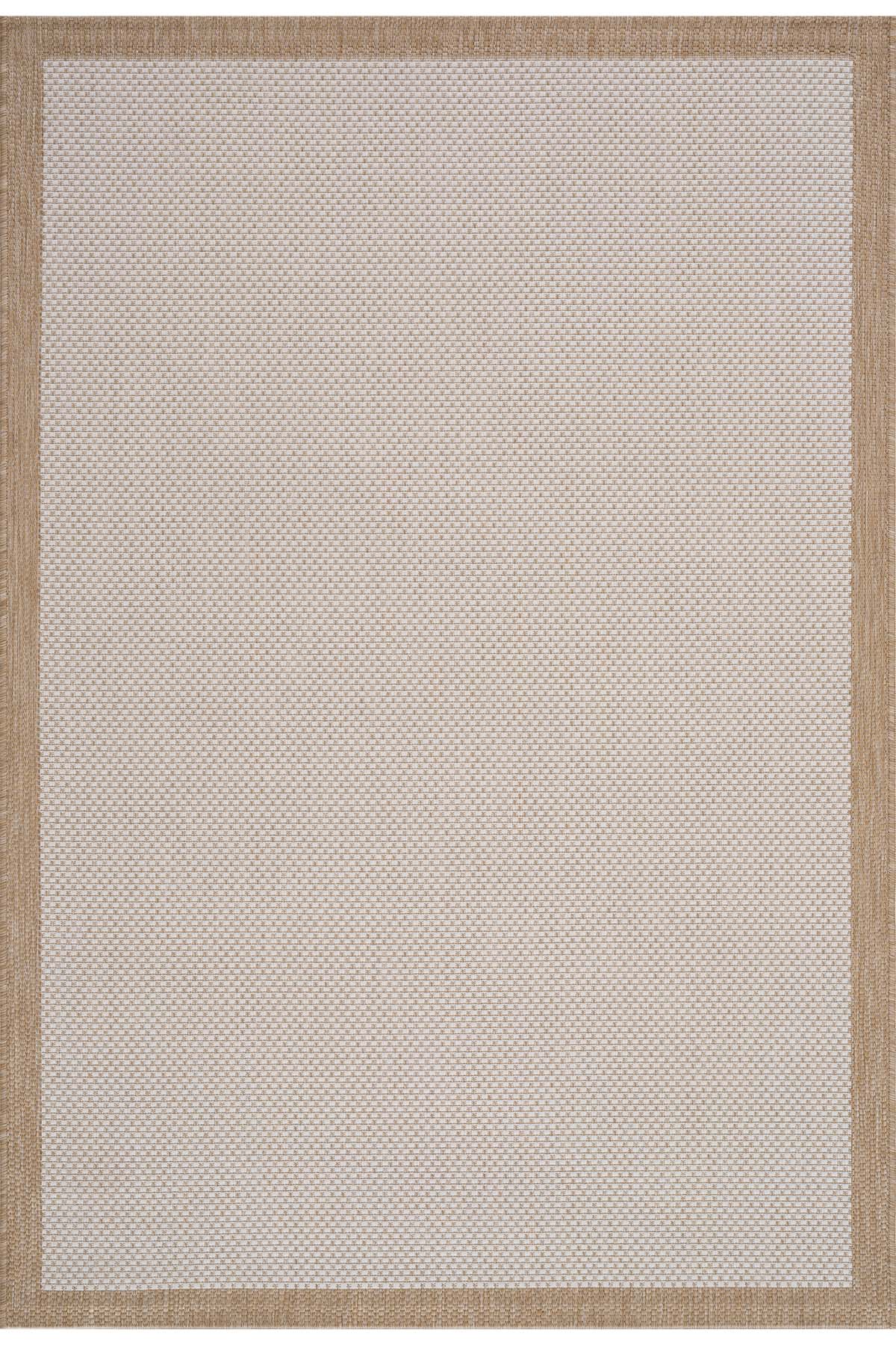 Fresco Ekru Natural Yıkanabilir Halı 23745A