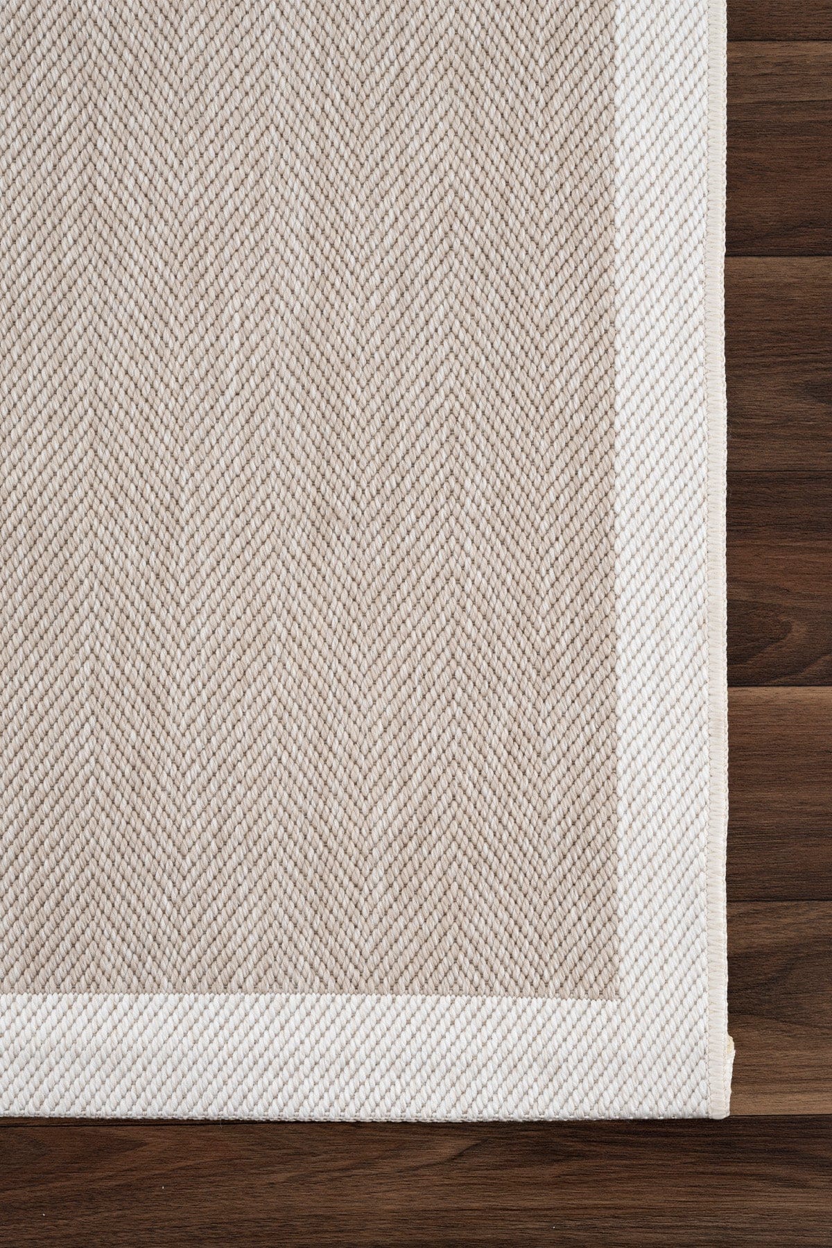 Fresco Soft Mink Ecru Washable Rug A3936A