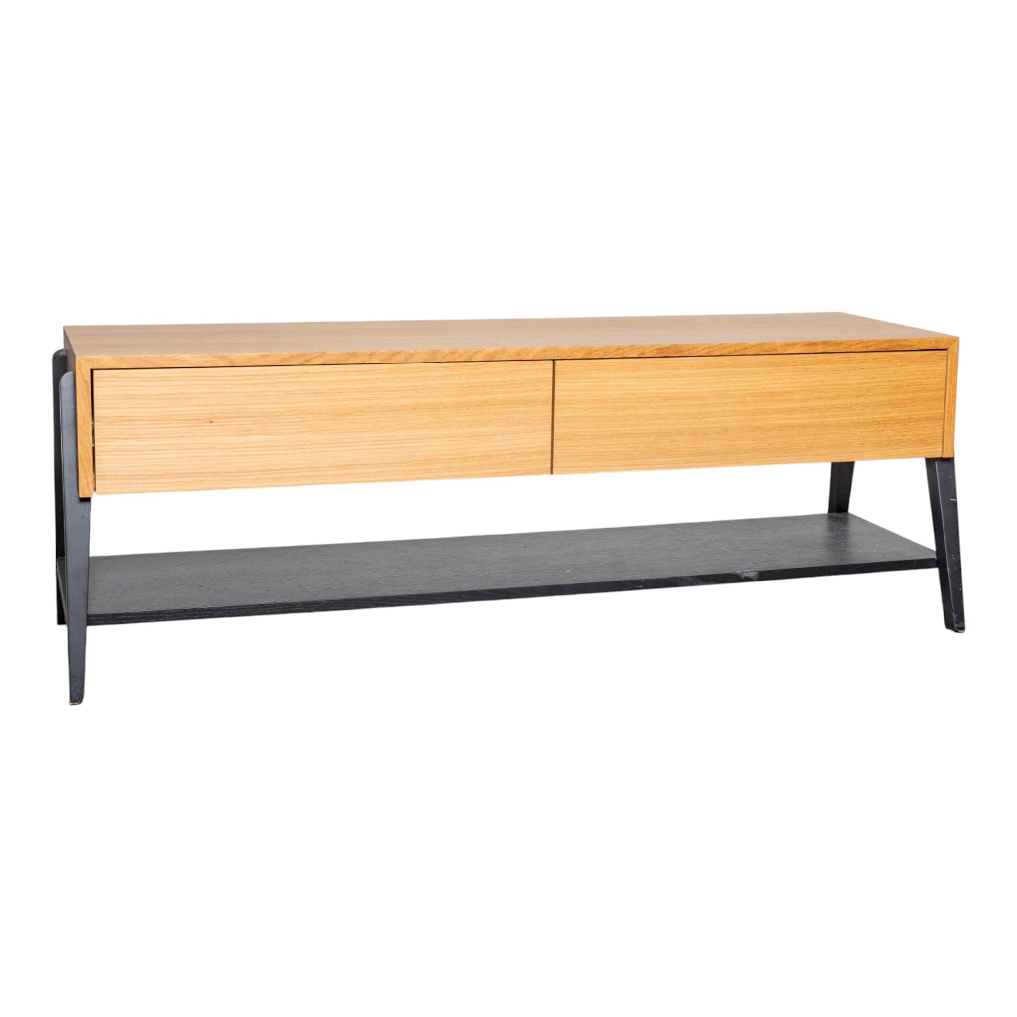 Freya TV Sehpası 140 cm Meşe & Siyah 11099