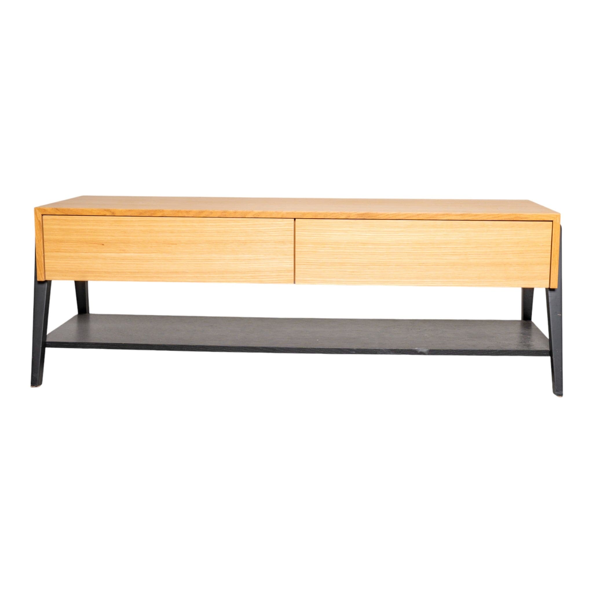 Freya TV Sehpası 140 cm Meşe & Siyah 11099