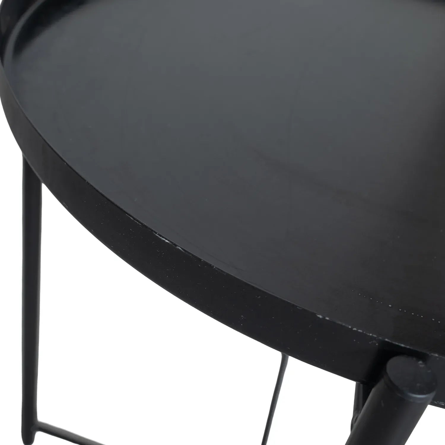 Gladom Yan Sehpa Metal Siyah 10573