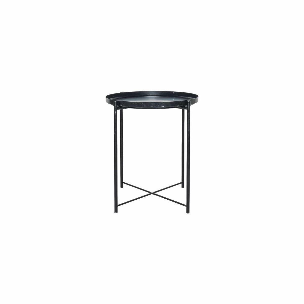 Gladom Yan Sehpa Metal Siyah