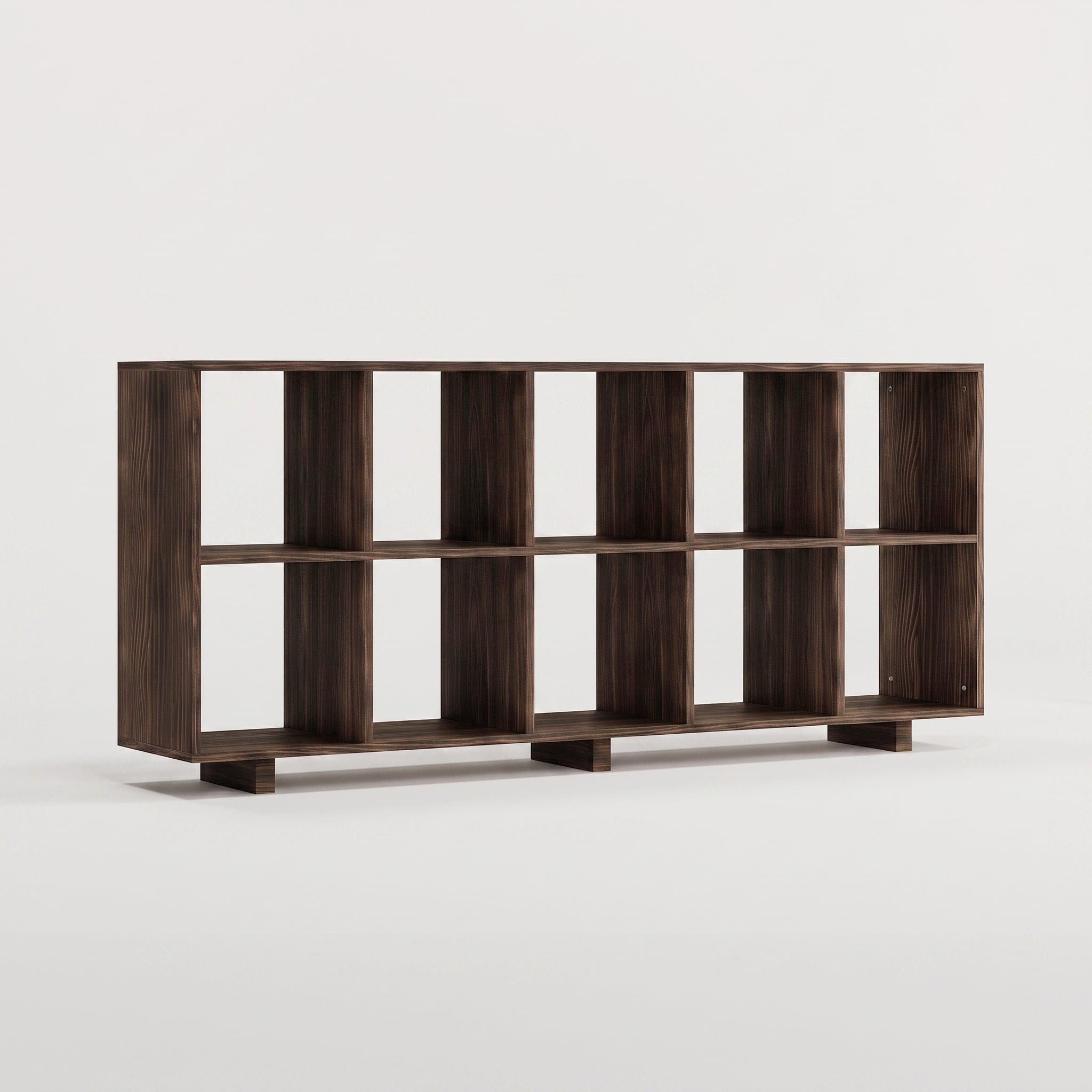 Solid Wood Open Shelf Unit