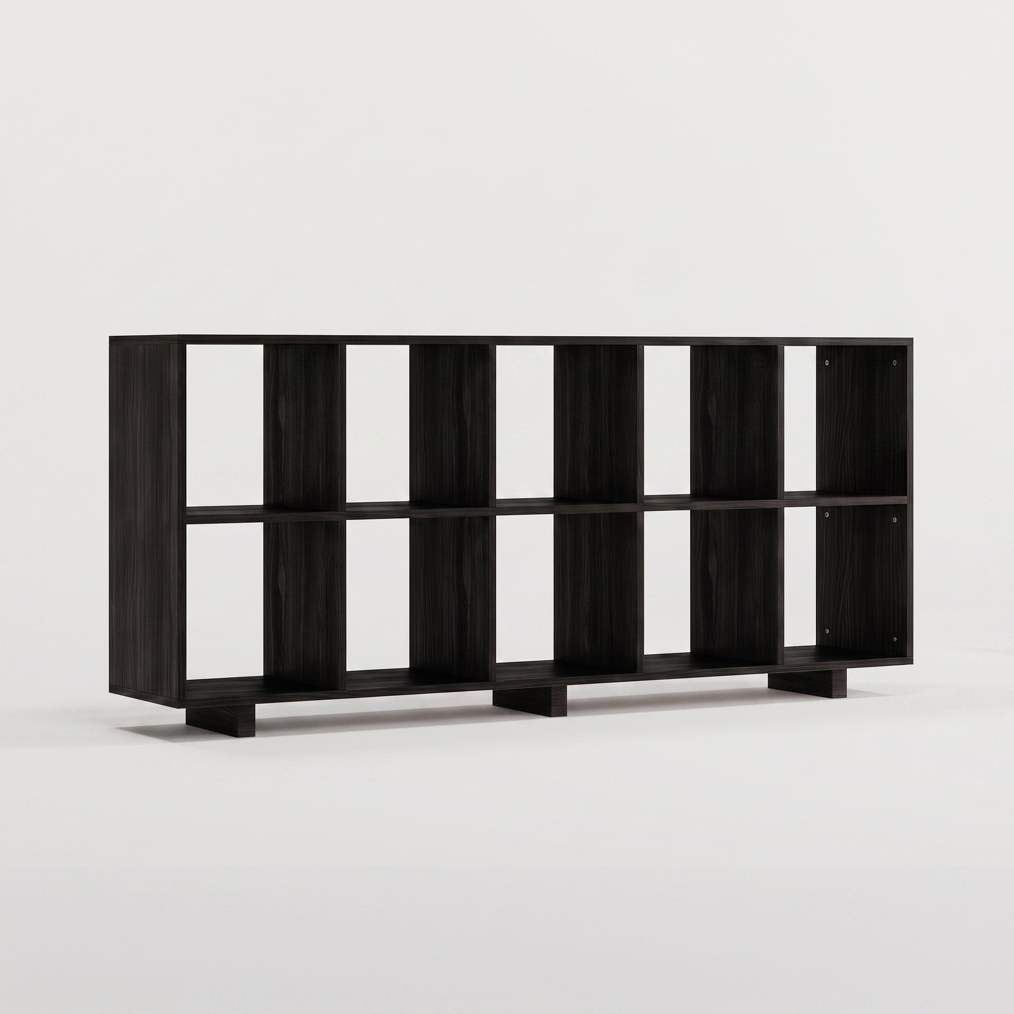 Solid Wood Open Shelf Unit