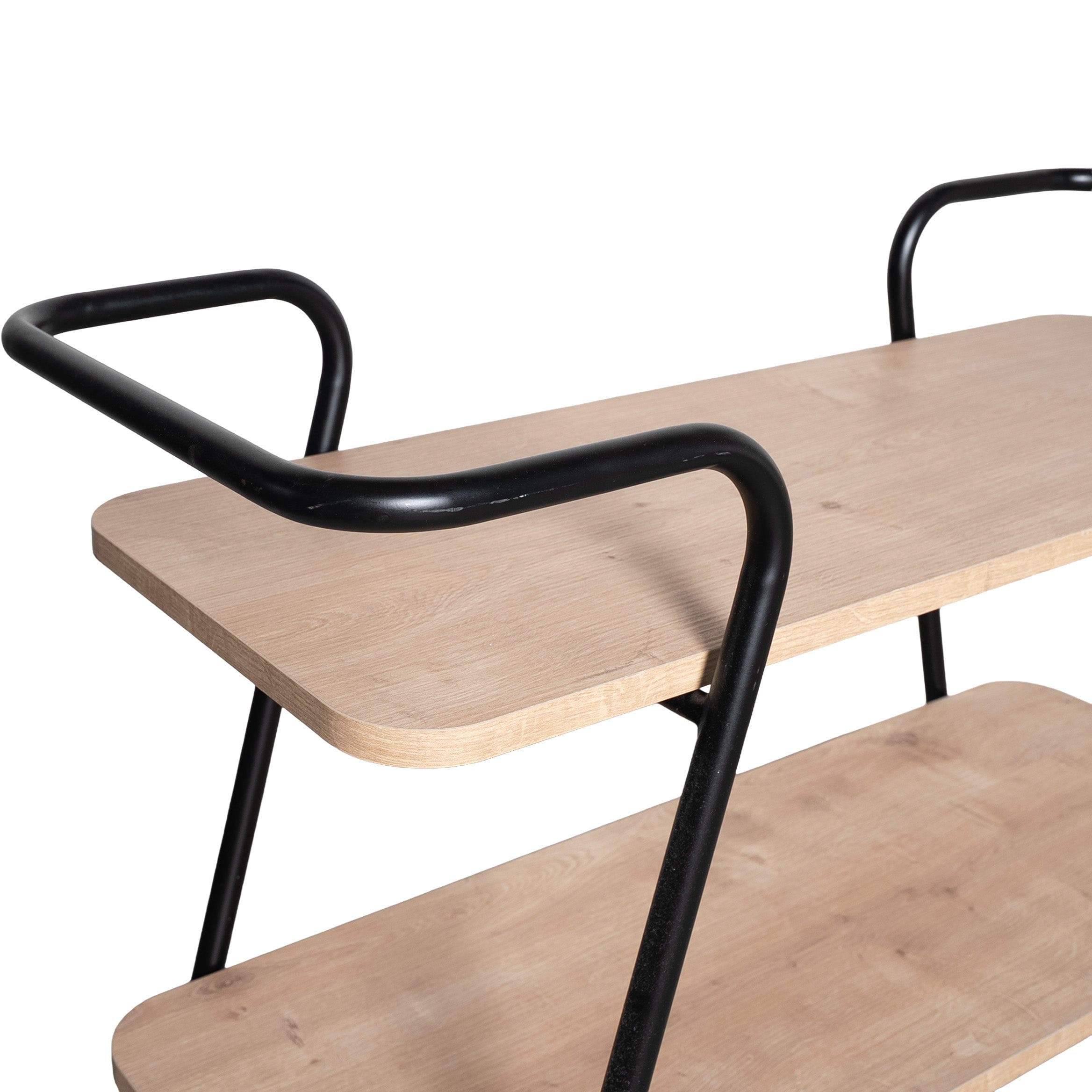 Hazel Dresuar Metal/Ahşap Meşe/Siyah 10540