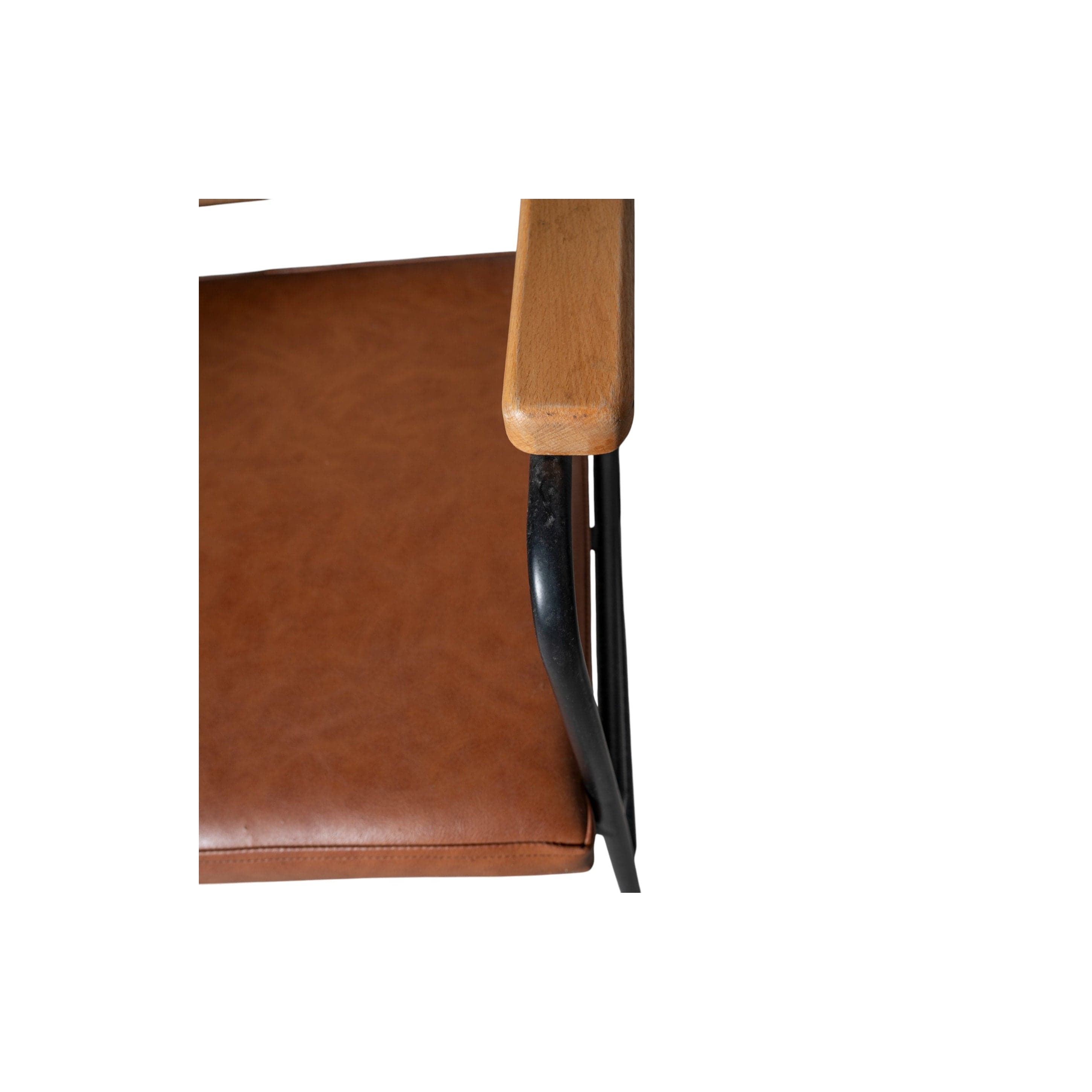 Hazeran Sırtlı Çalışma Sandalyesi Taba 11087