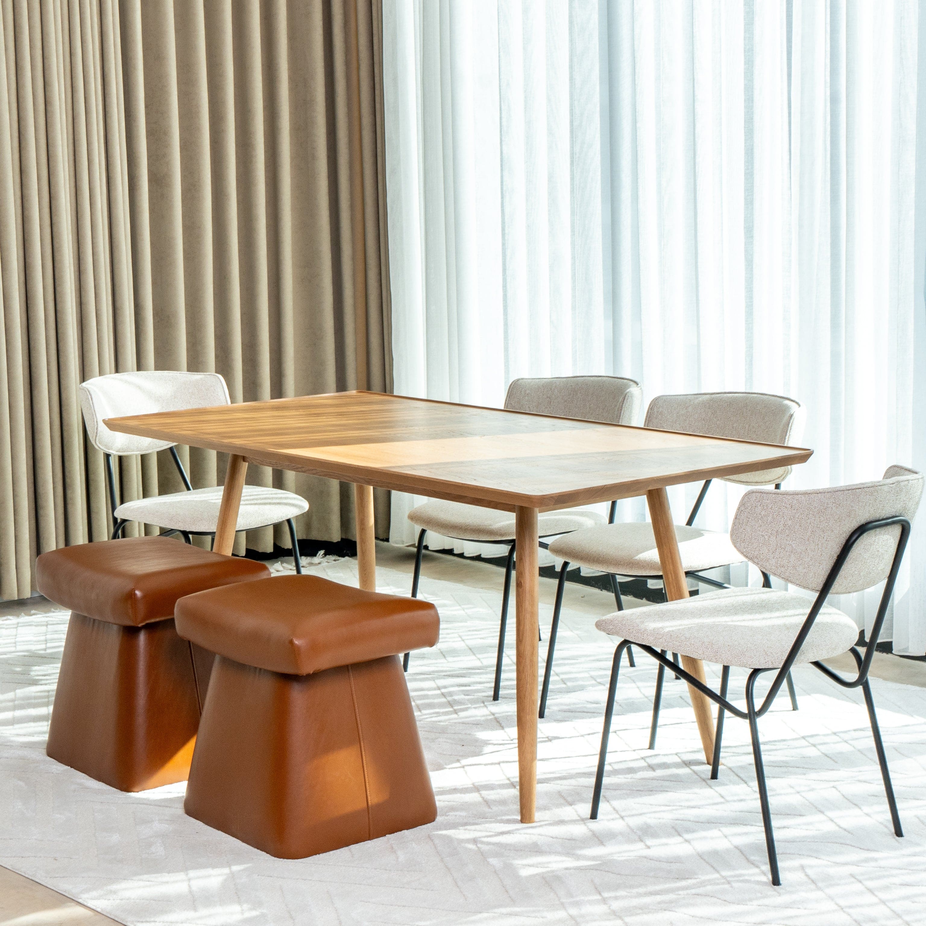 Herb Yemek Masası 85x165