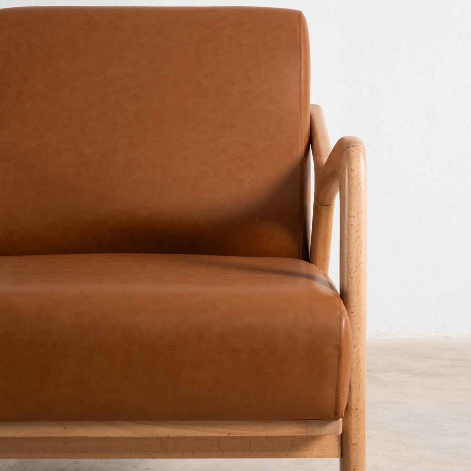 Jute Meşe Berjer Deri