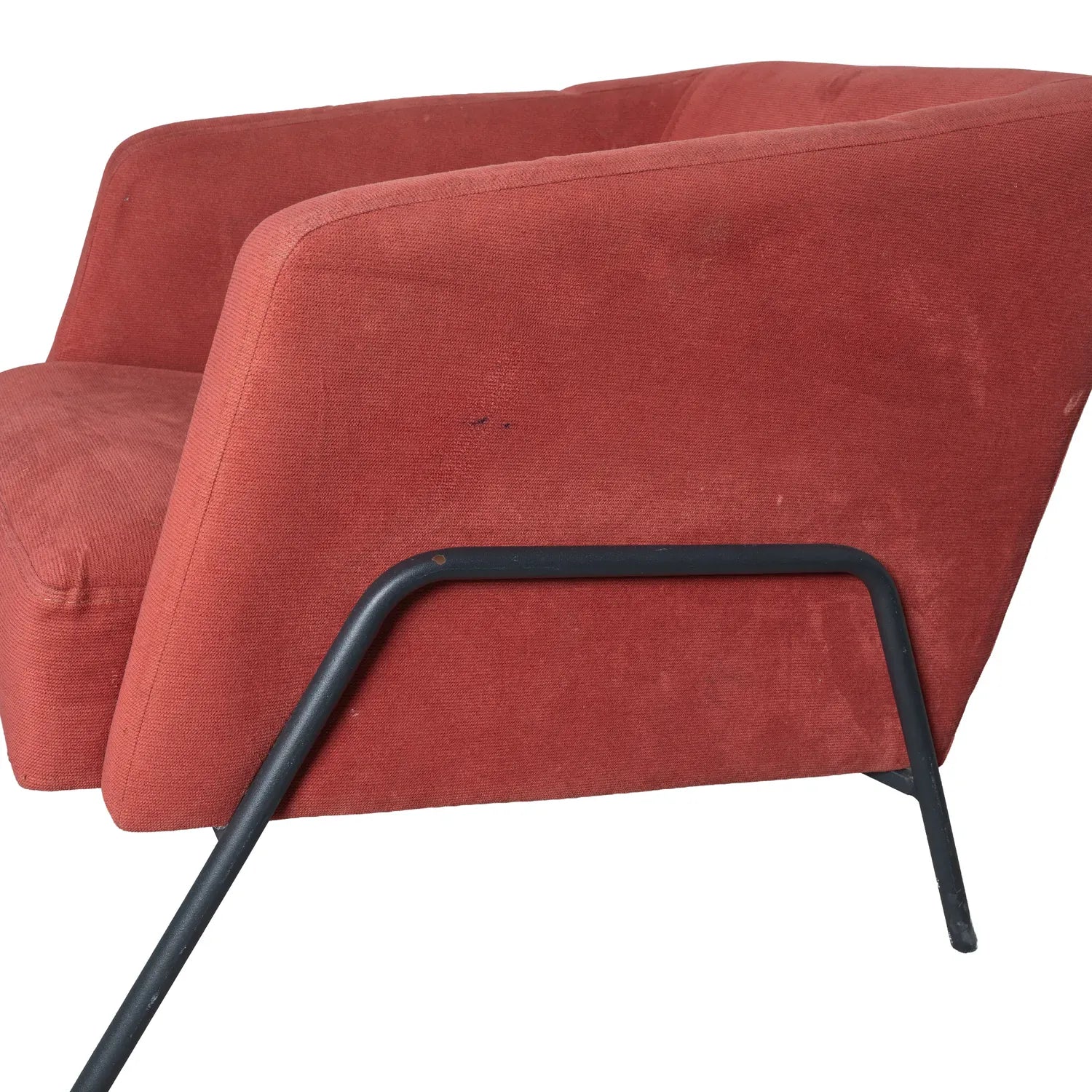 Kamin Berjer Kadife Bordo 10609