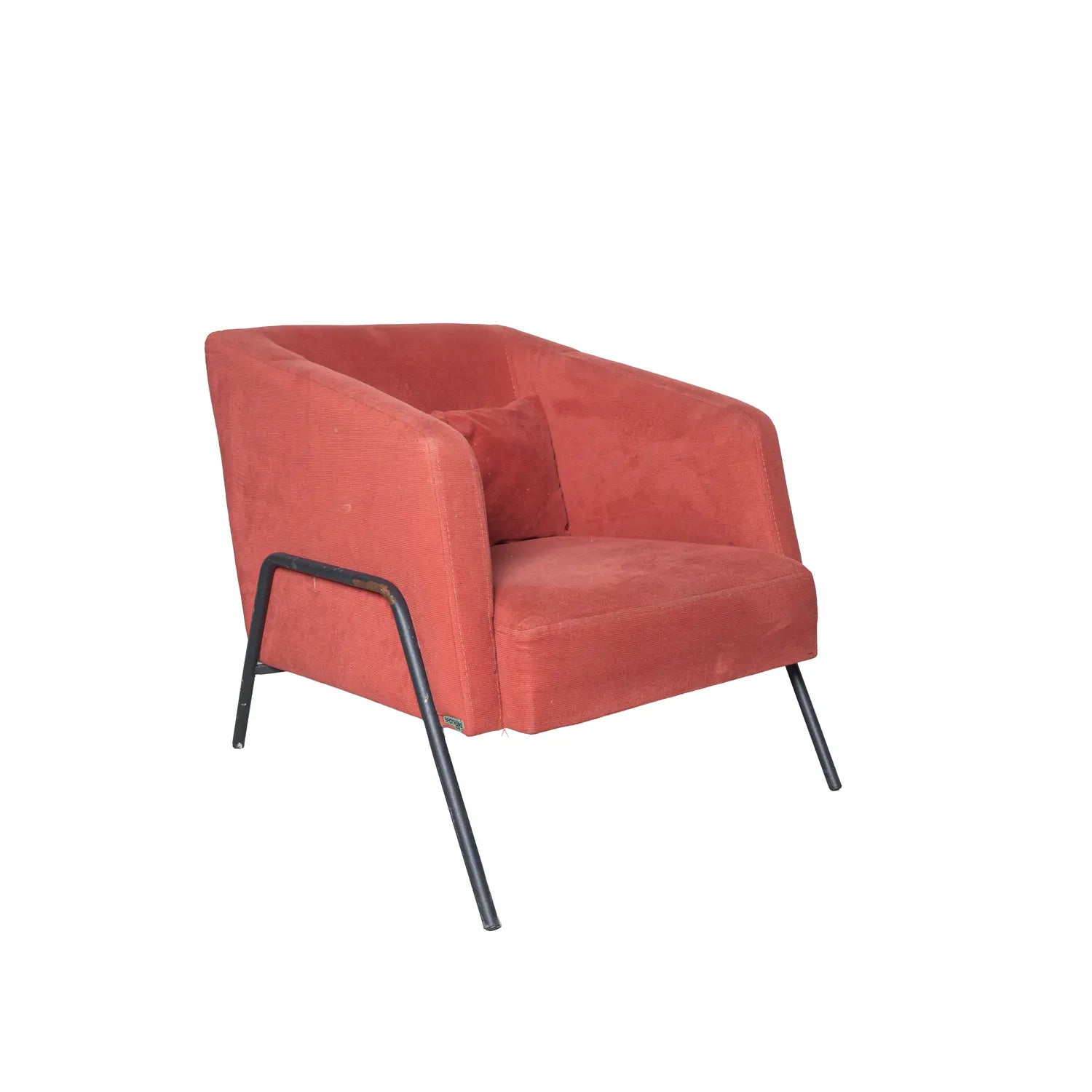 Kamin Berjer Kadife Bordo 10609