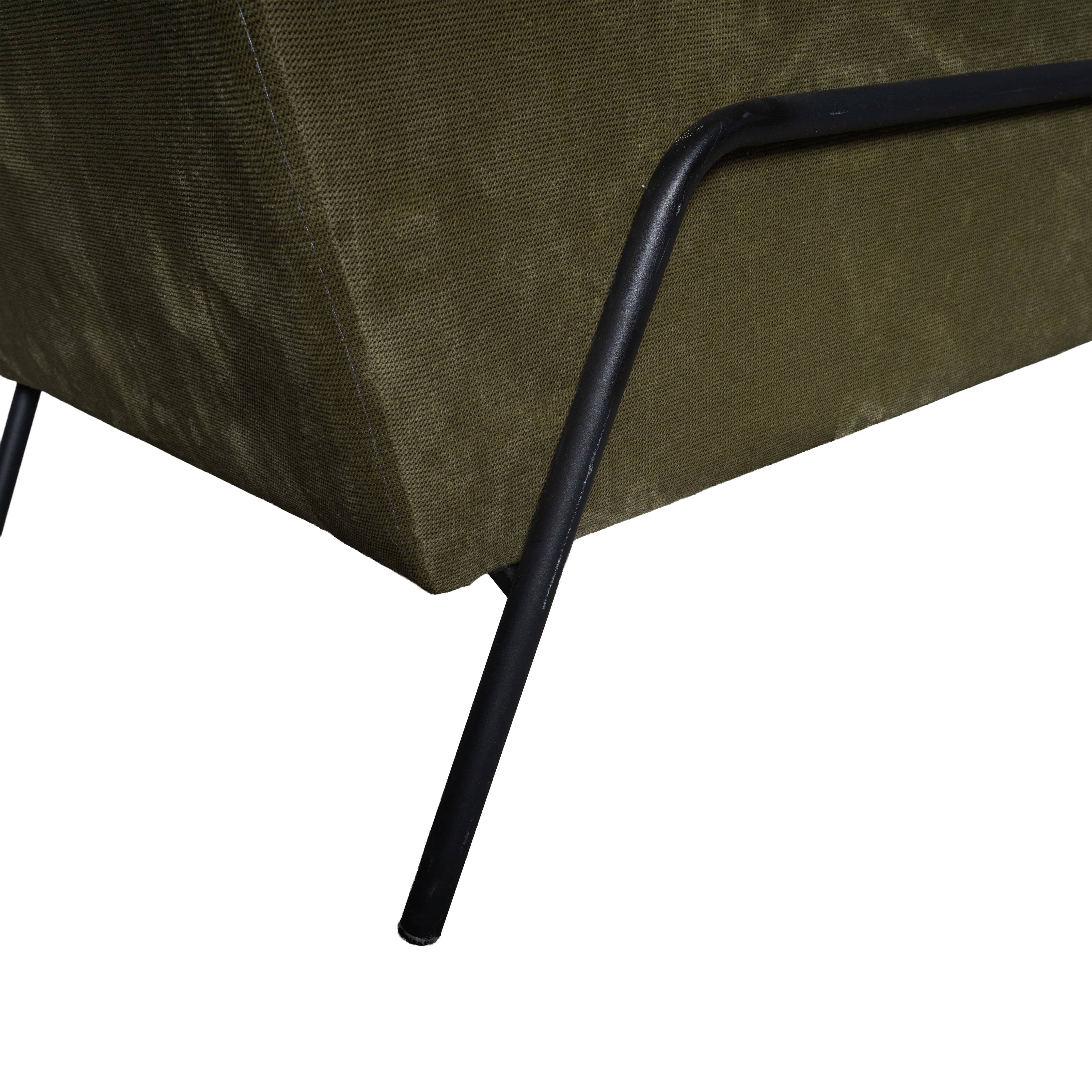 Kamin Berjer Kadife Yeşil 10607