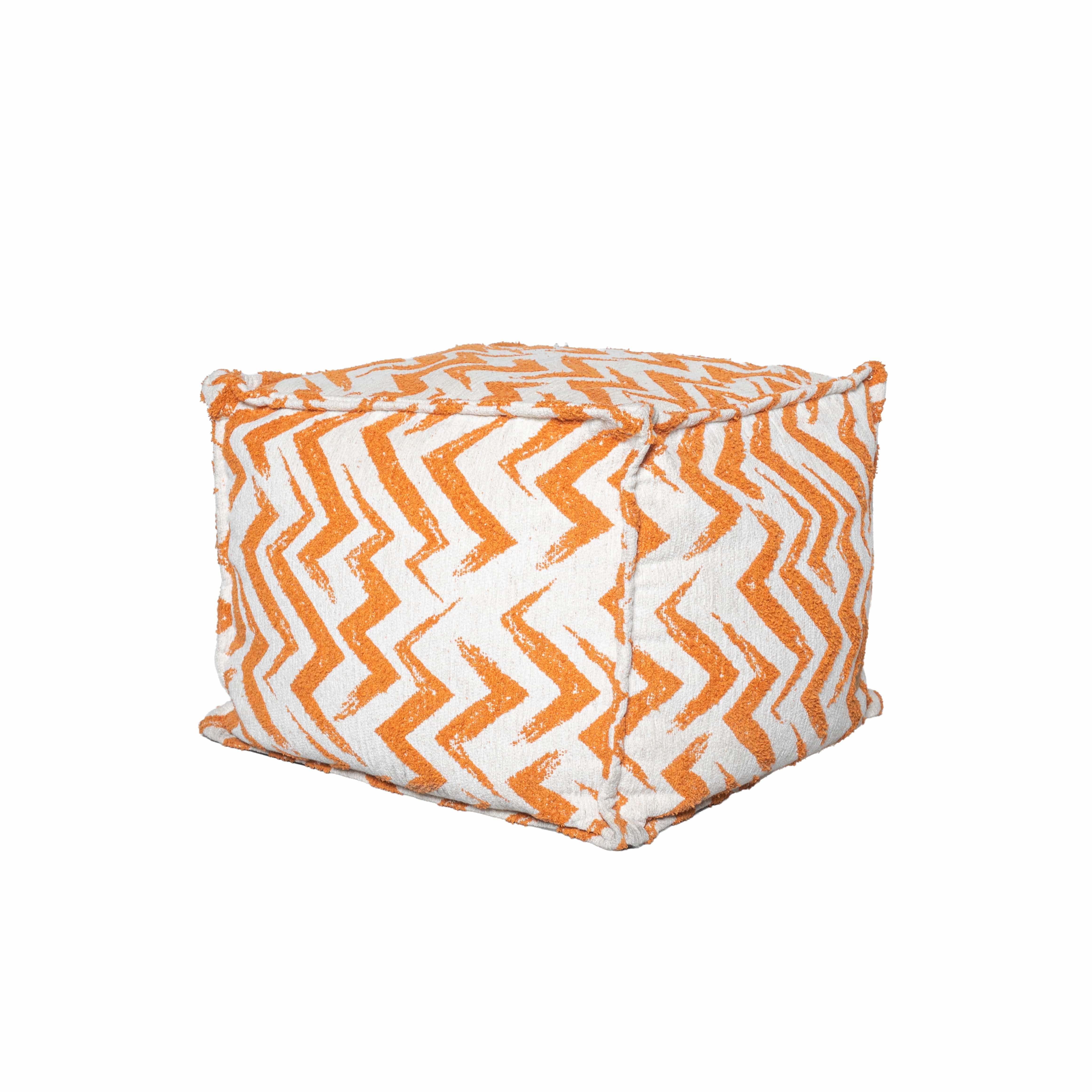 Keten Turuncu Puf 10584