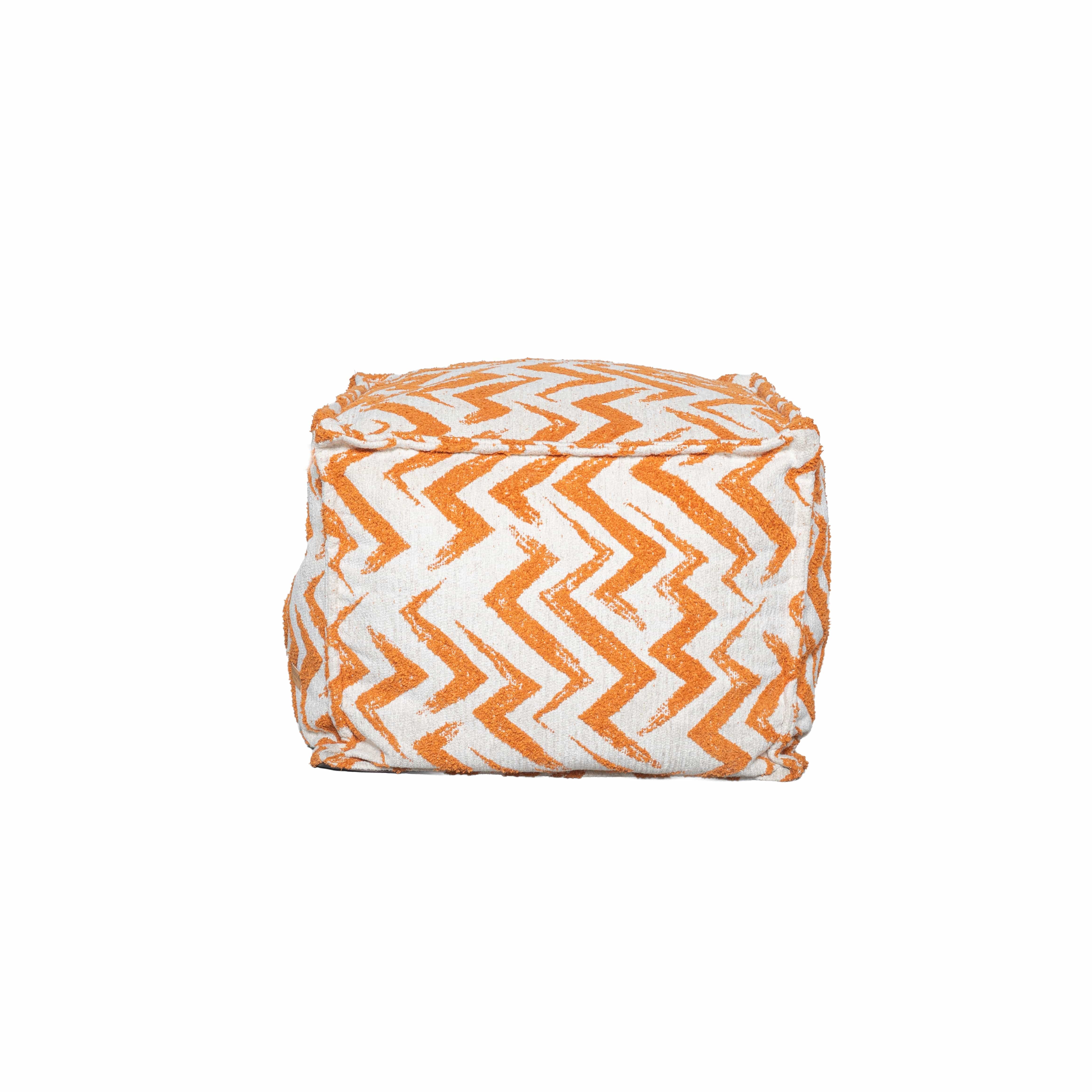 Keten Turuncu Puf 10584