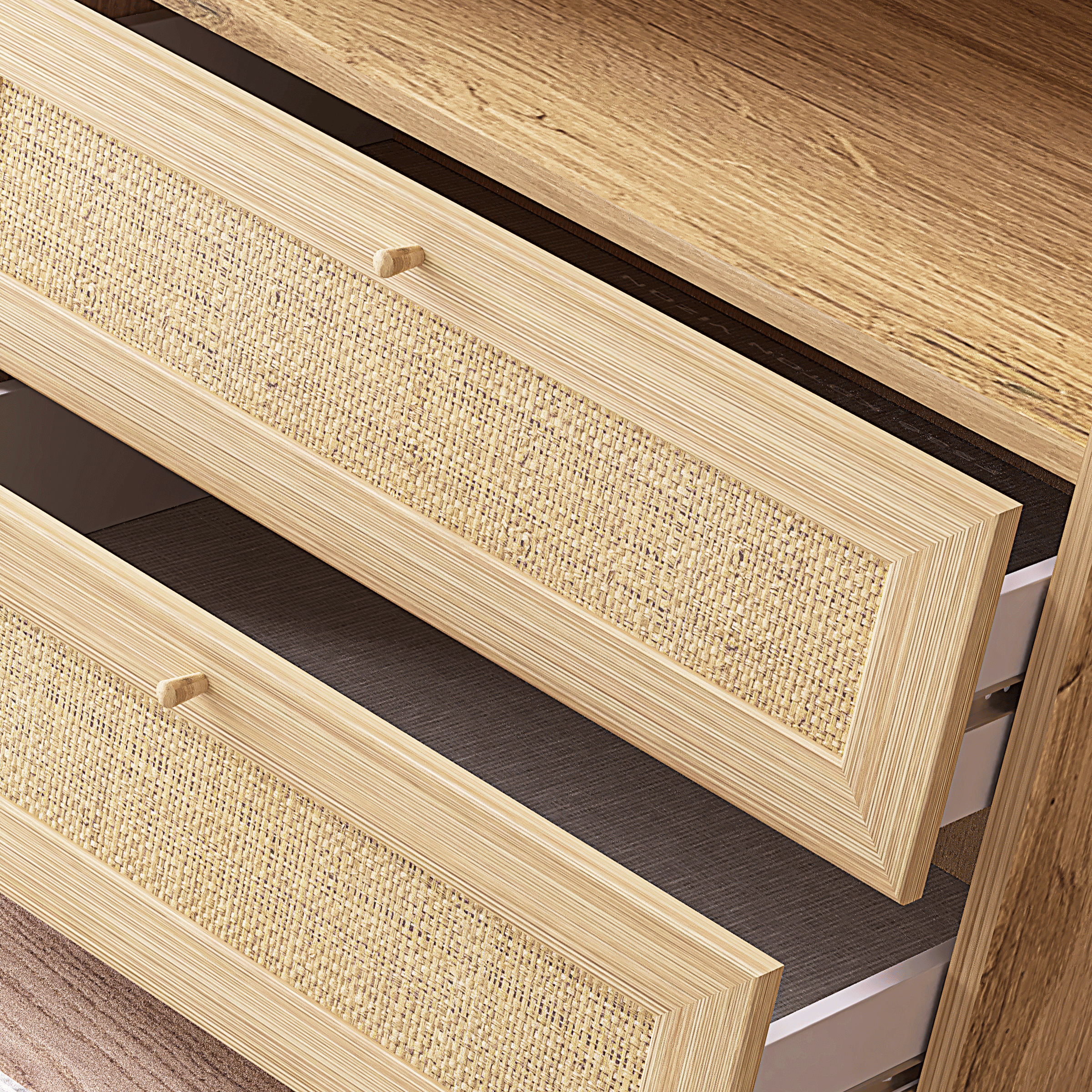 Klint 4 Kapaklı Gardırop