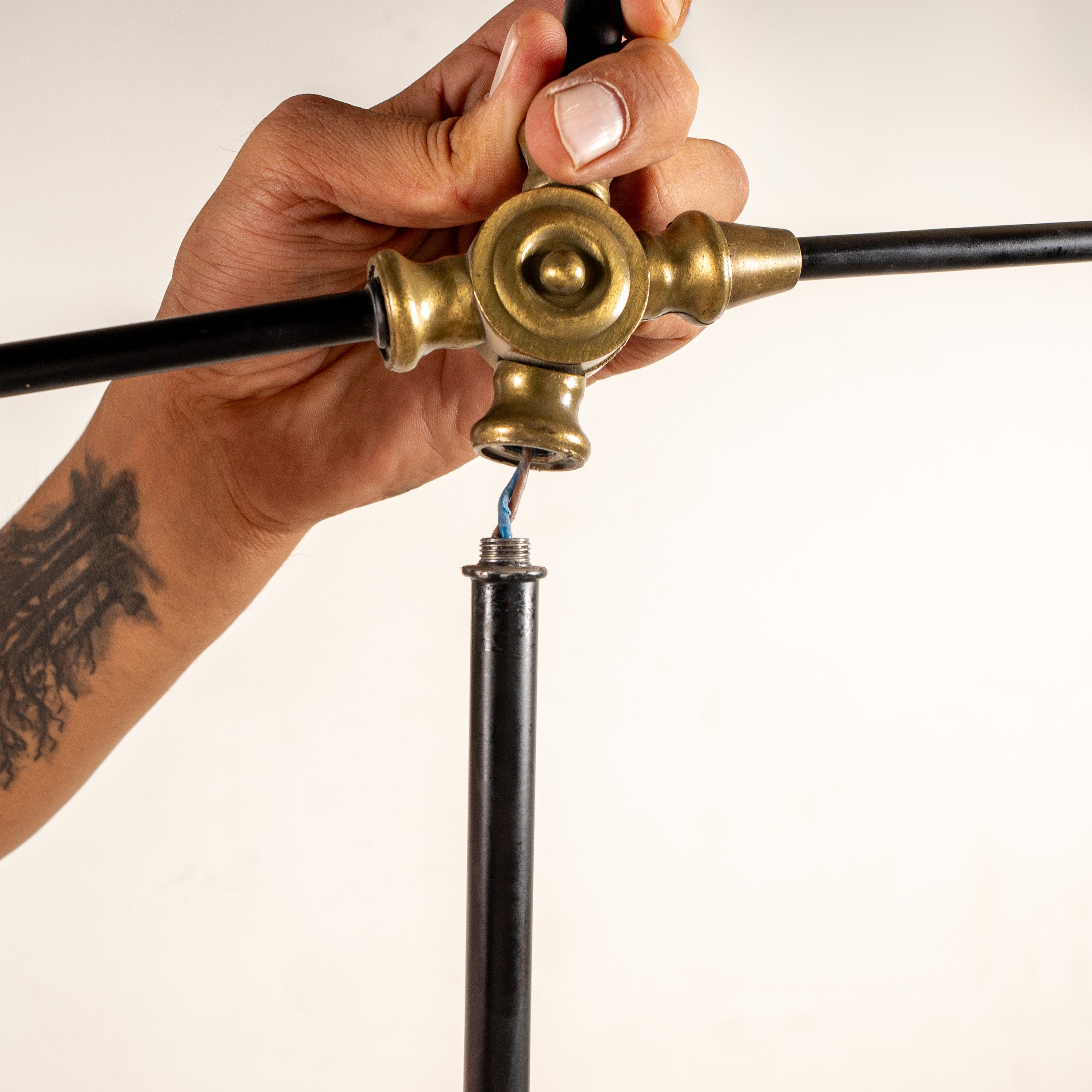 Koni Lambader Metal Siyah 10243