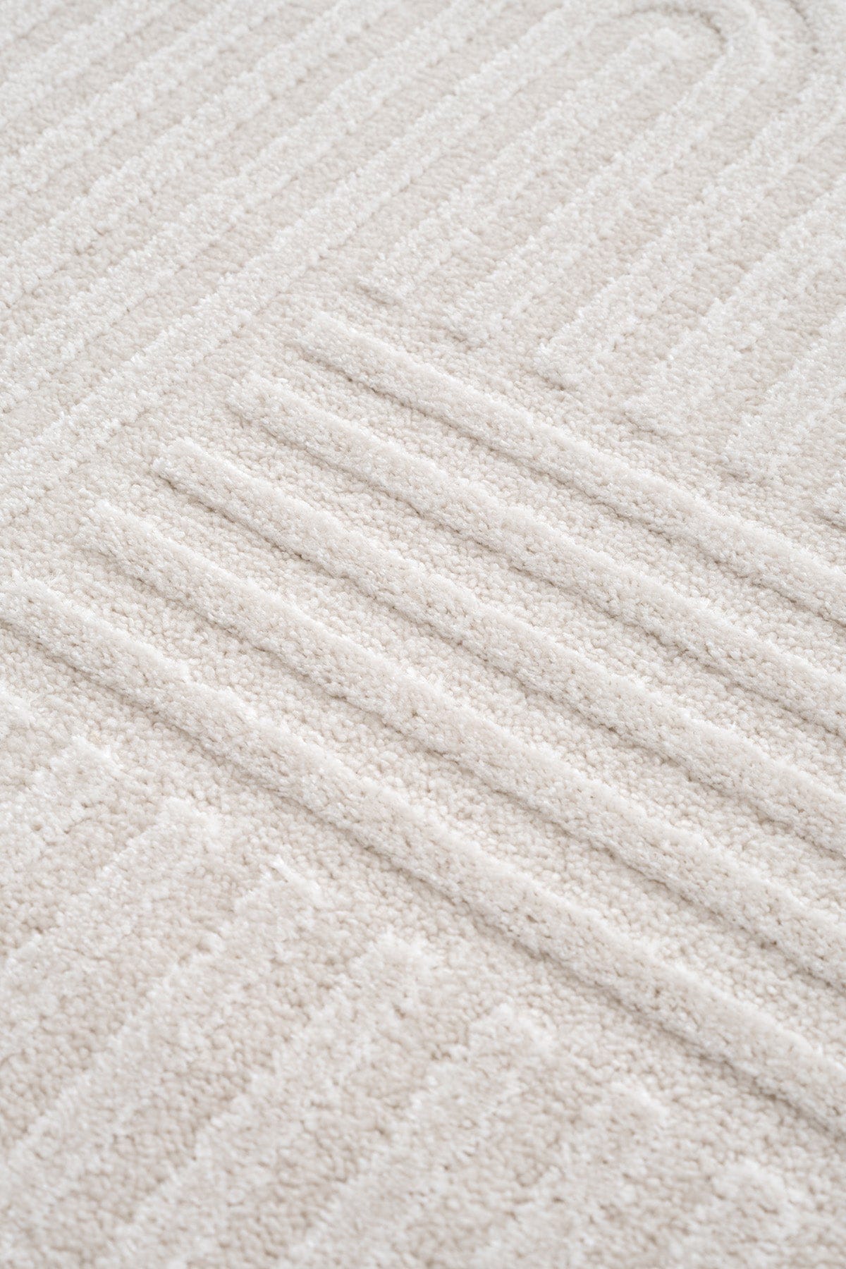 Koza Hayad Monaco Cream Dust-Free Rug 33471B