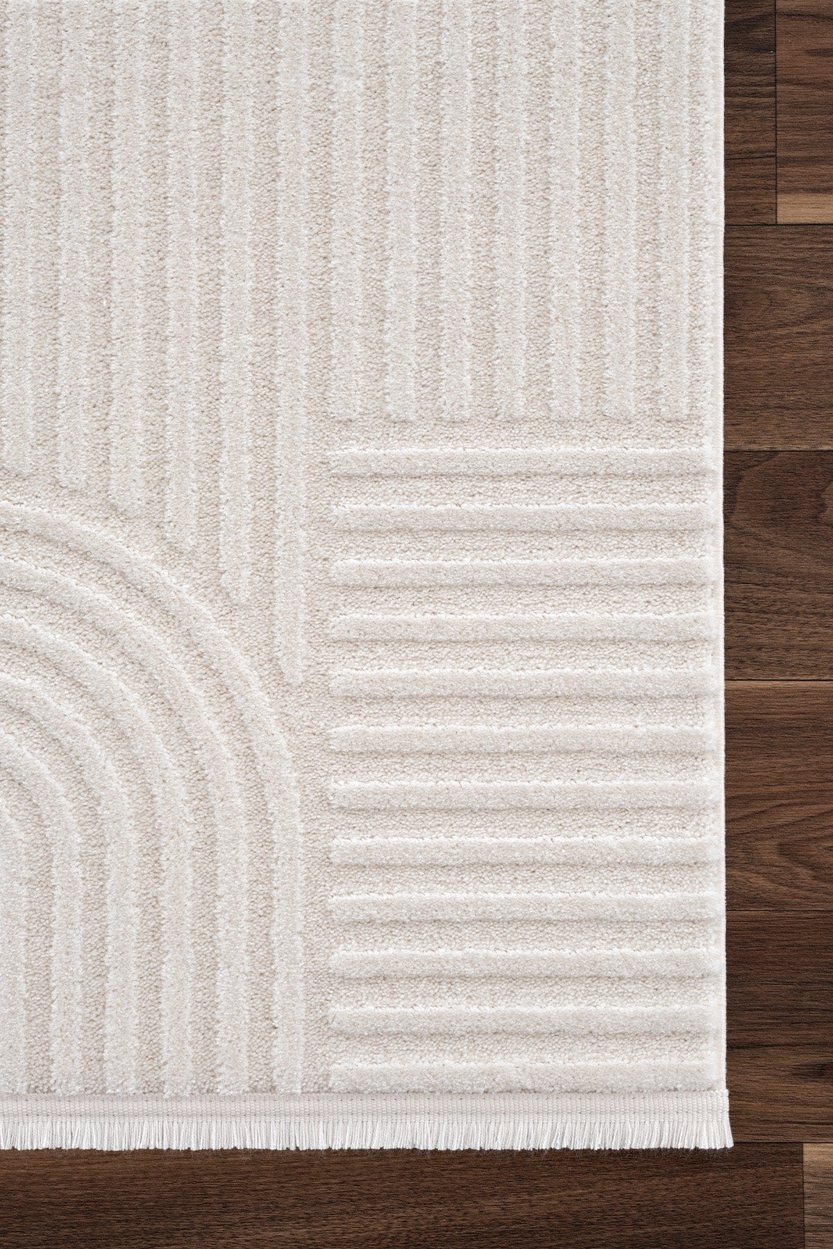 Koza Hayad Monaco Cream Dust-Free Rug 33471B