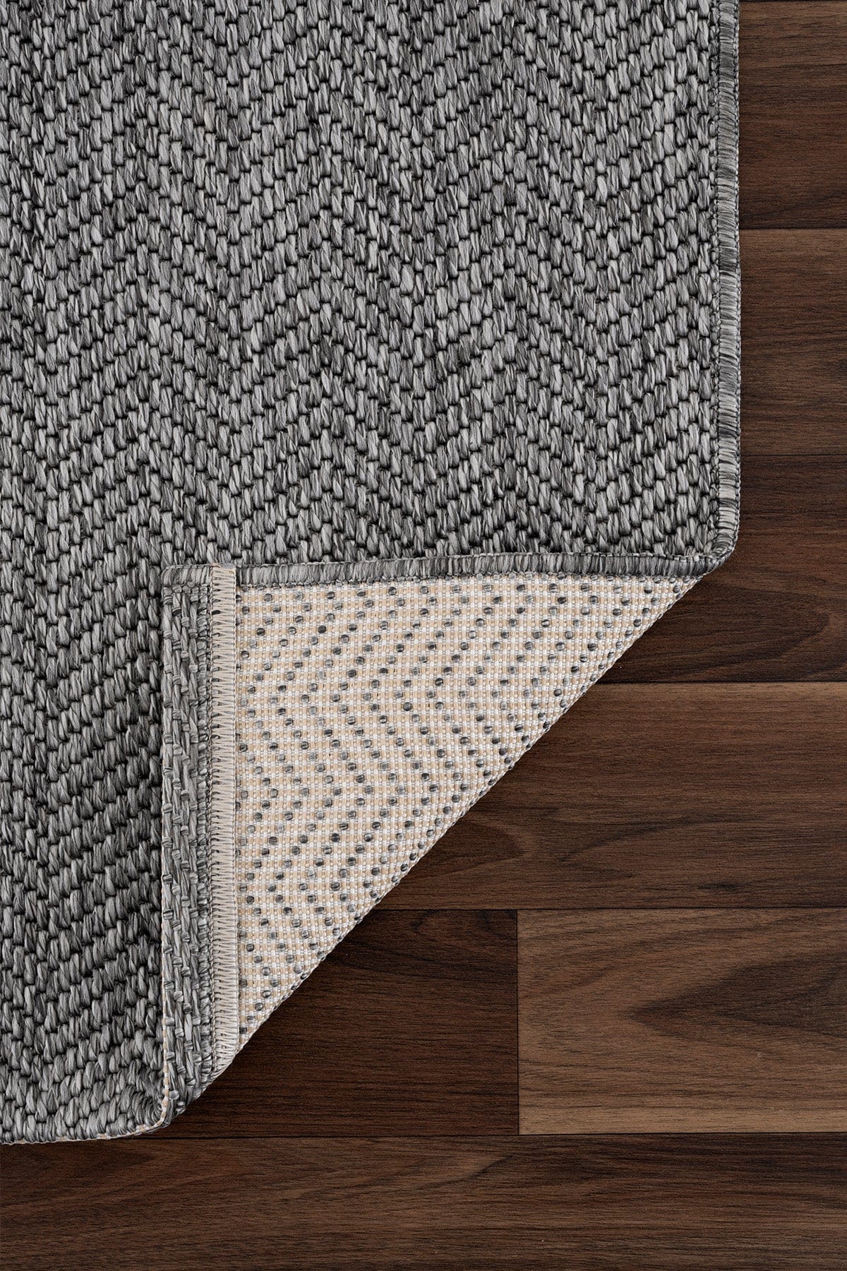 Koza Hayad Origine Anthracite Living Room Rug B3672F