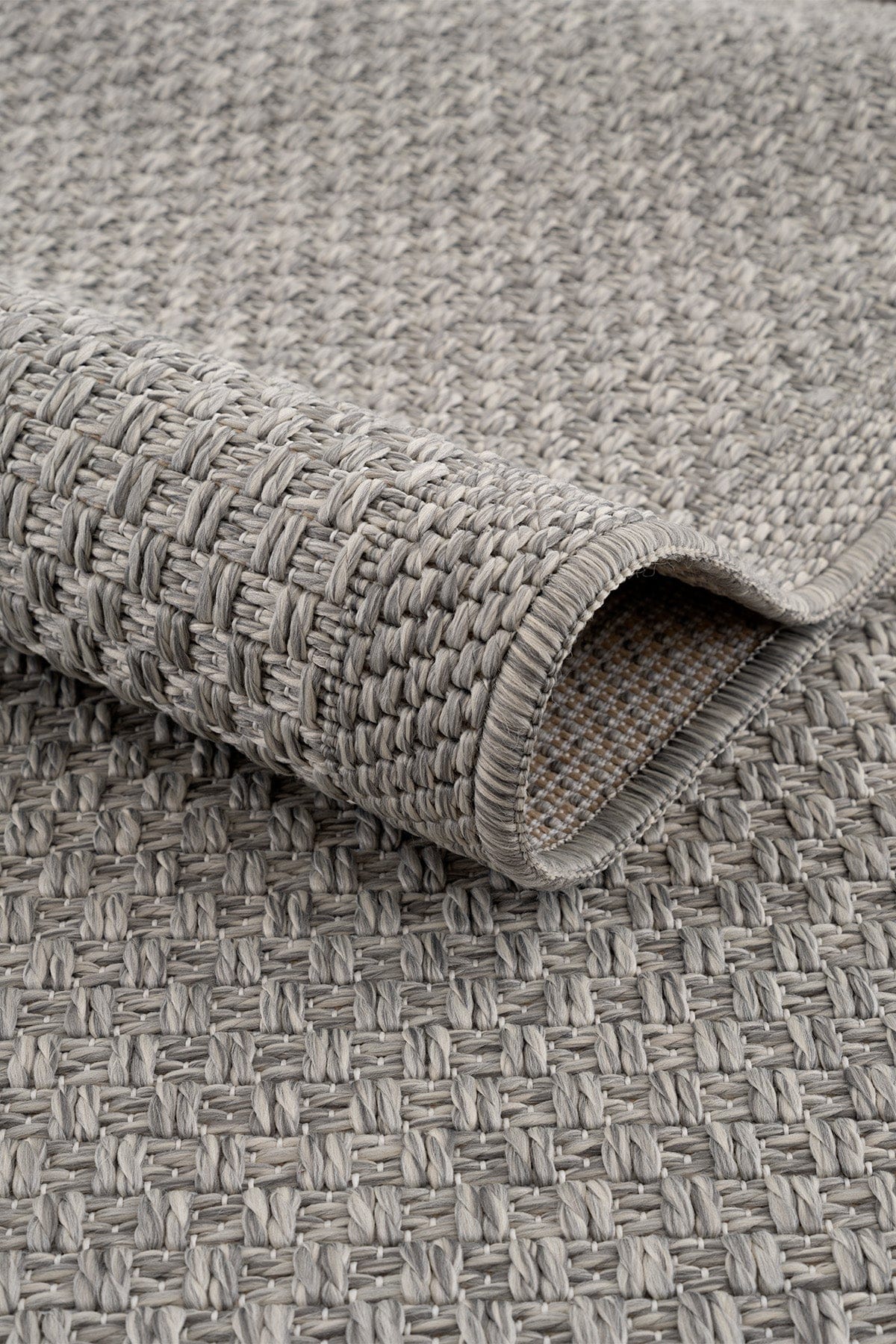 Koza Hayad Origine Gray Living Room Rug B3667E